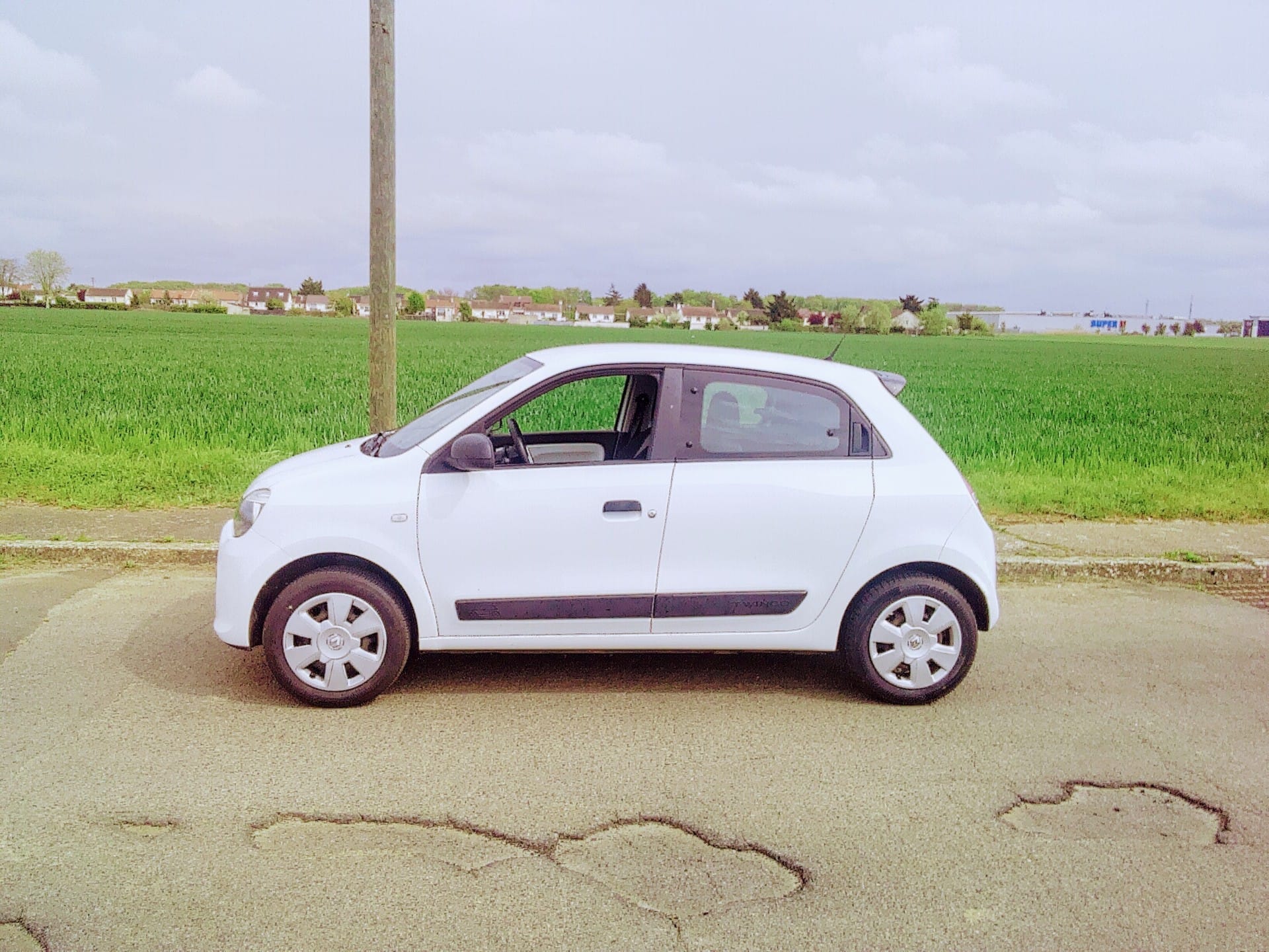 Renault Twingo avec Siège bébé