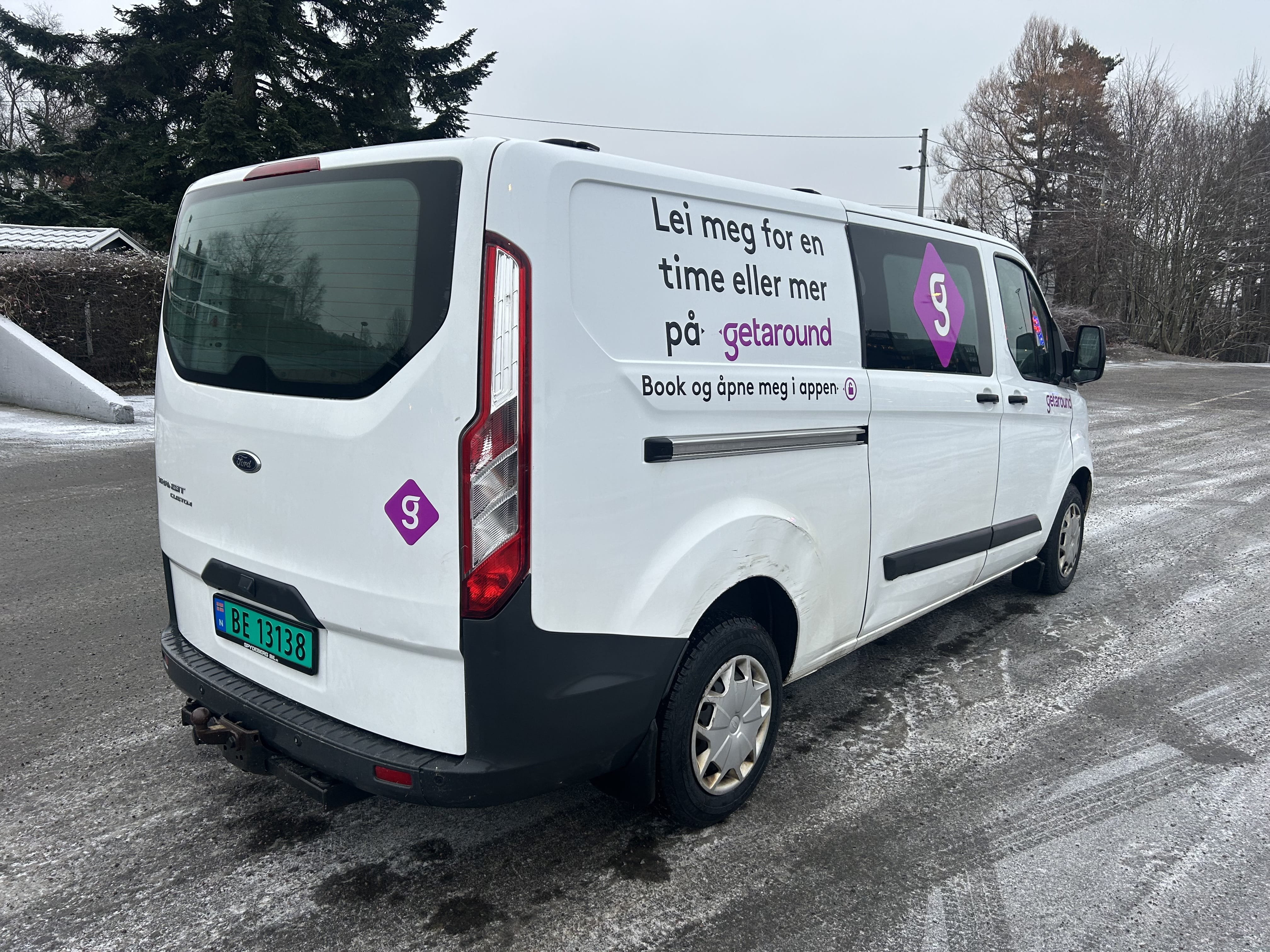 Ford Transit Custom Varebil with GPS