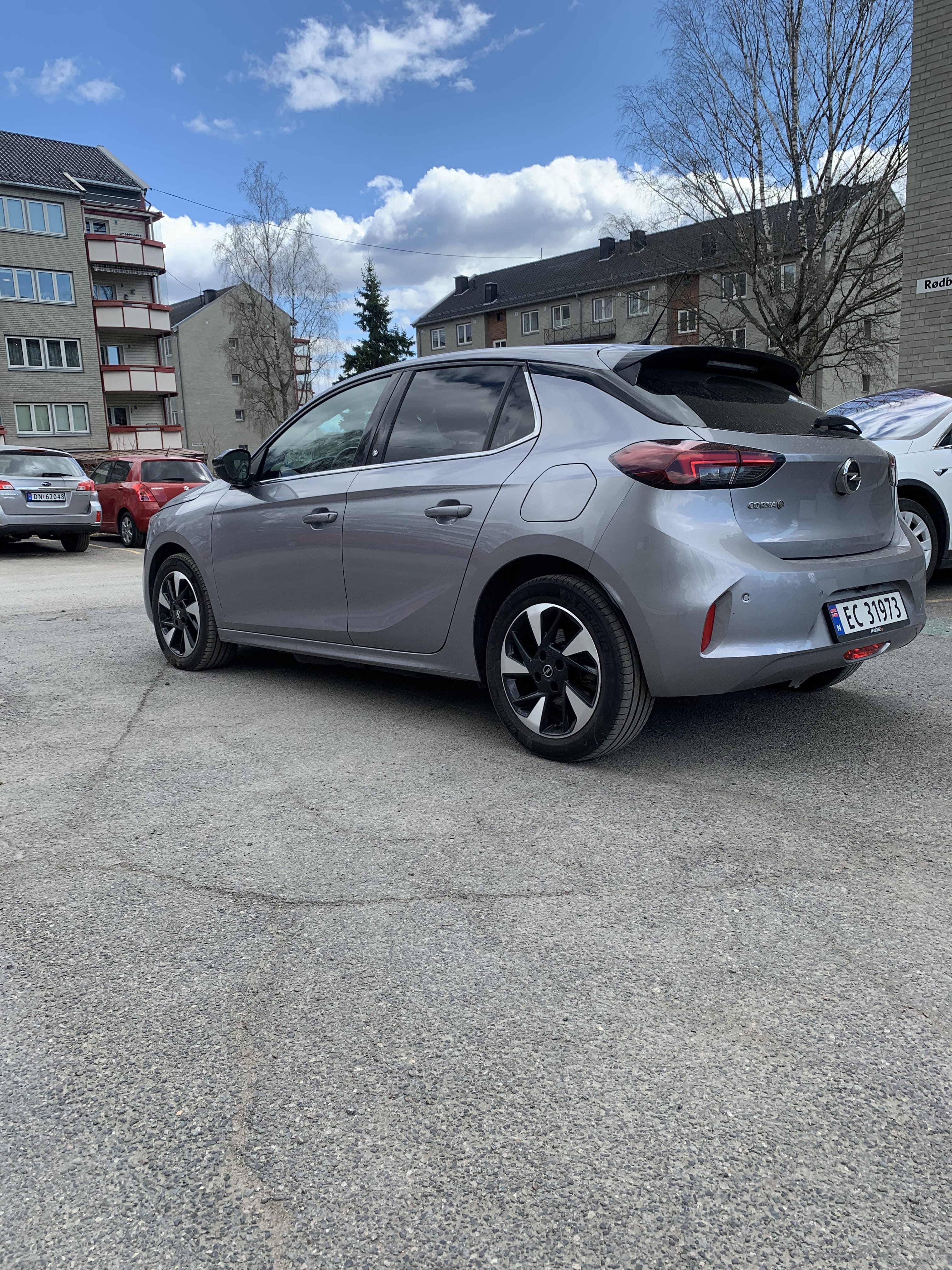 Opel Corsa-E med GPS