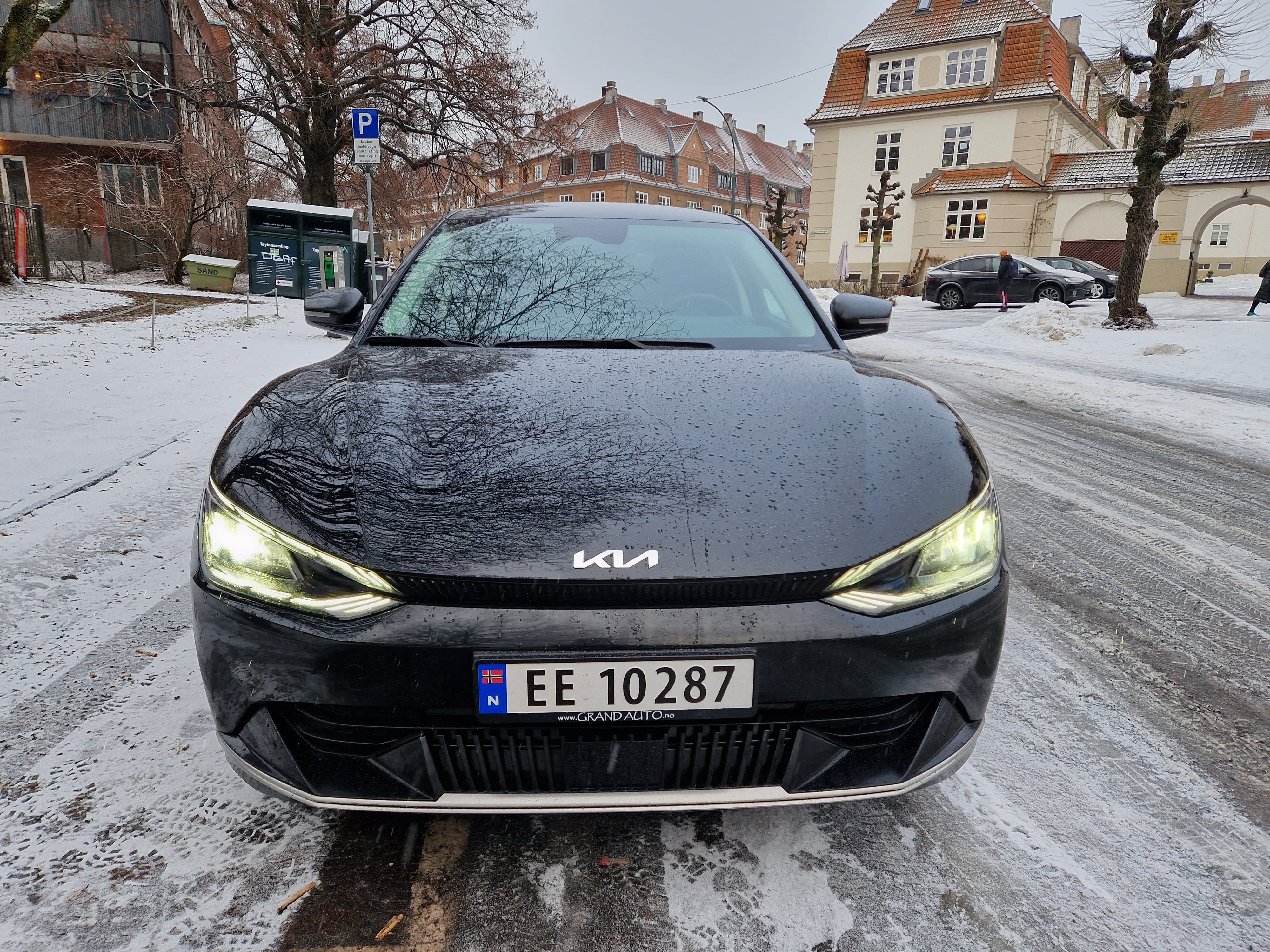 Kia EV6 med Lydinngang