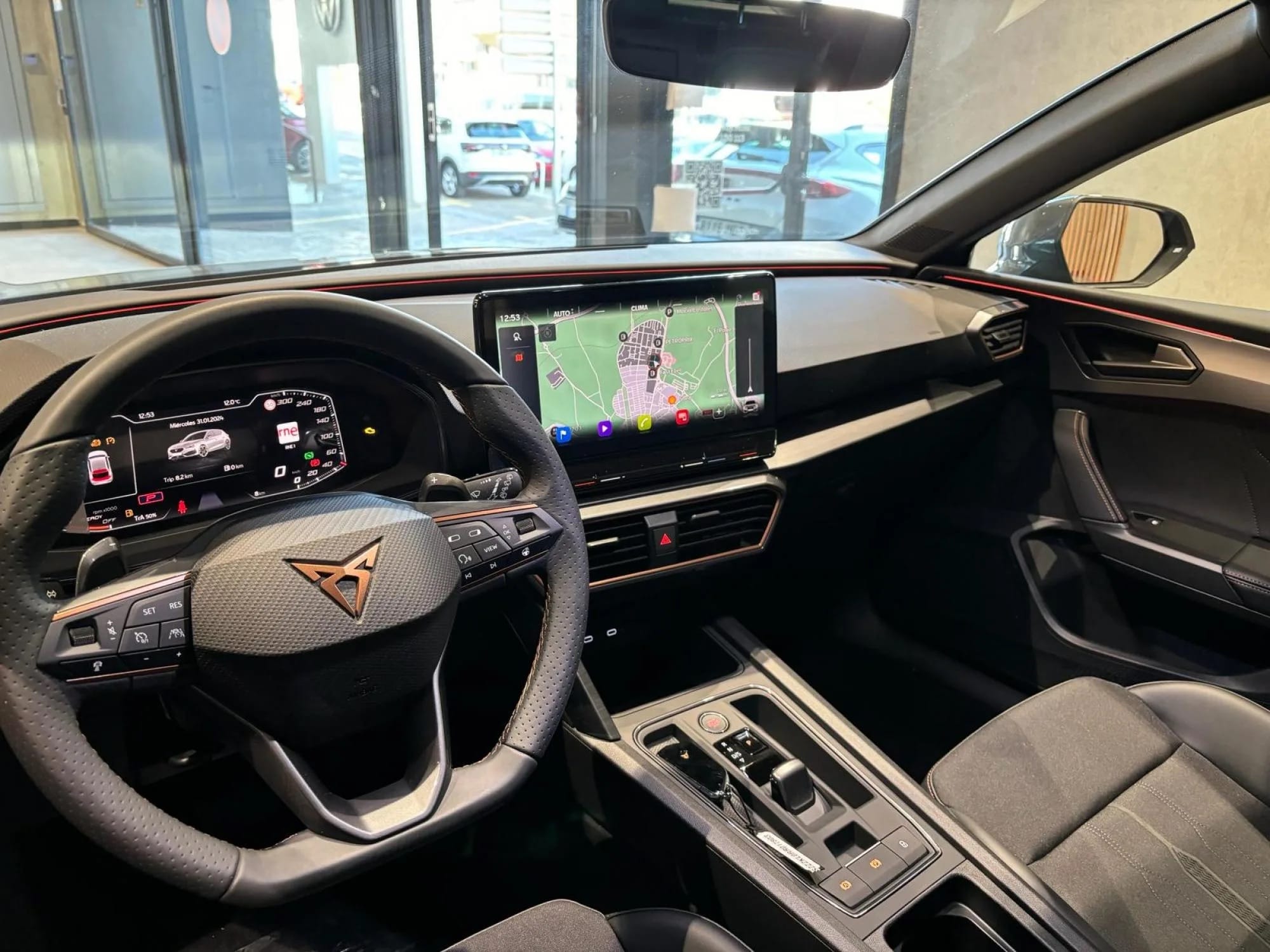 Cupra Leon 1.5 TFSI Turbo Híbrido avec GPS
