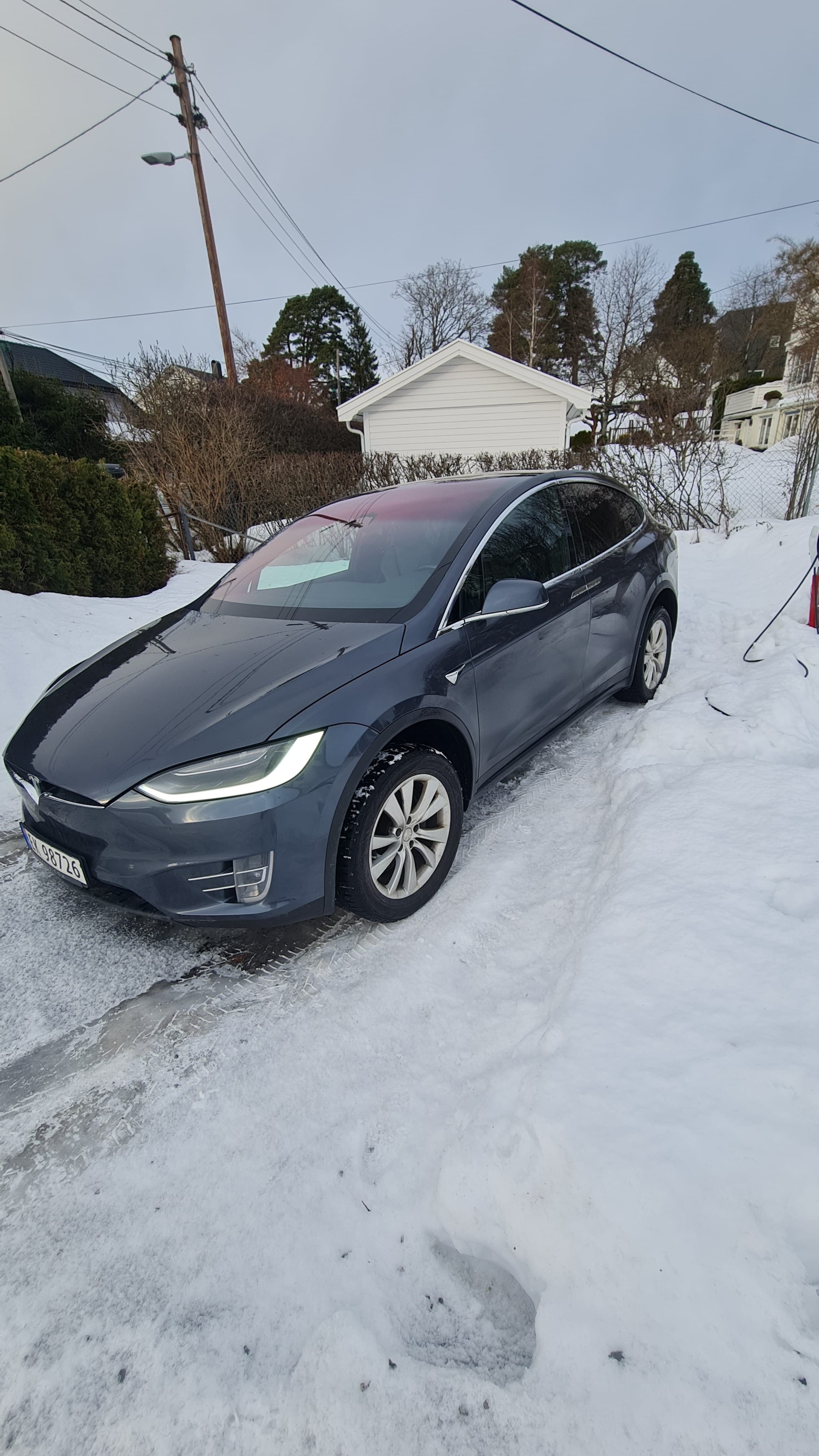 Tesla Model X, 2018, Elektrisk, automatisk, 7 seter