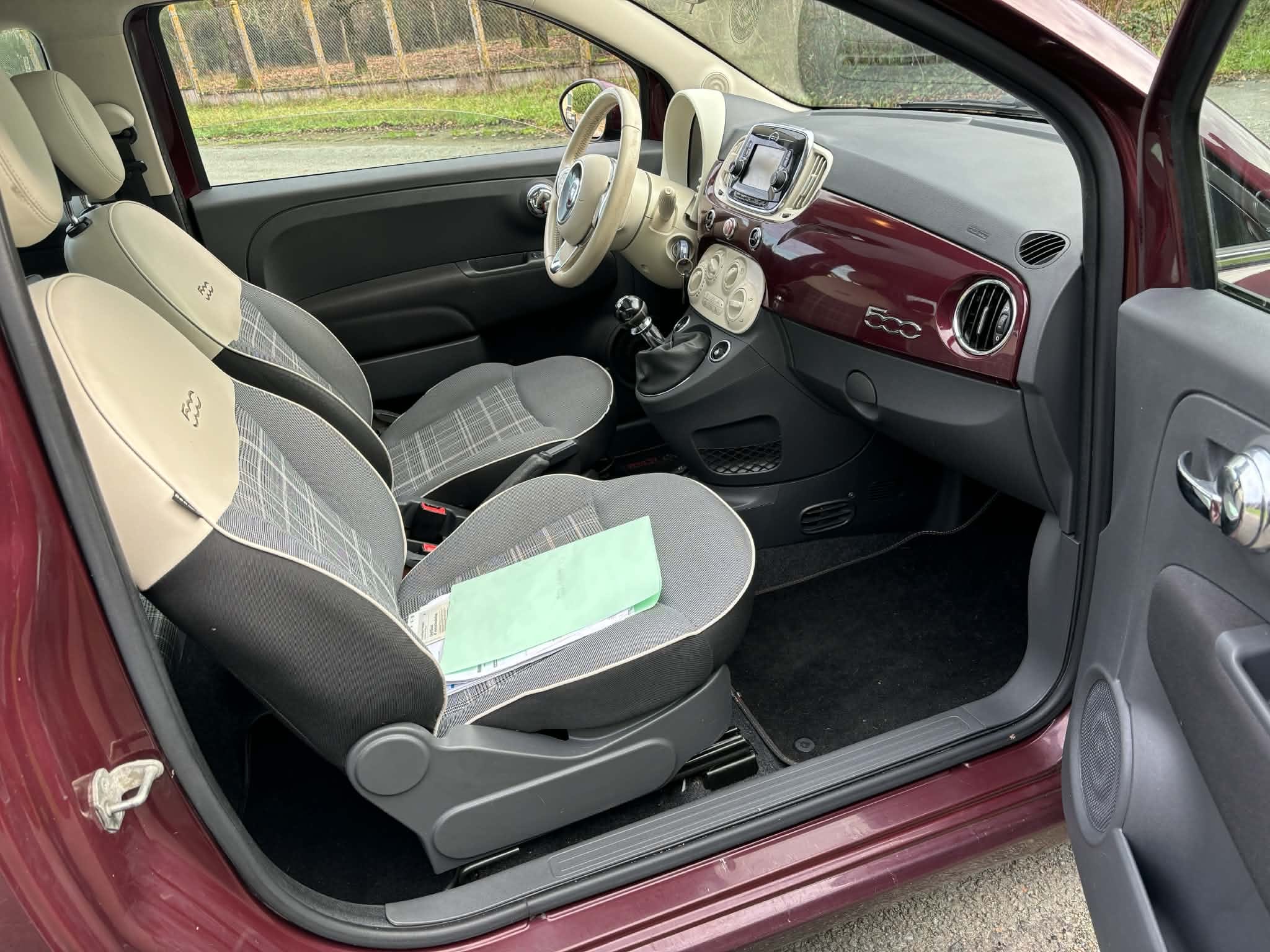 Fiat 500 avec Audio Bluetooth