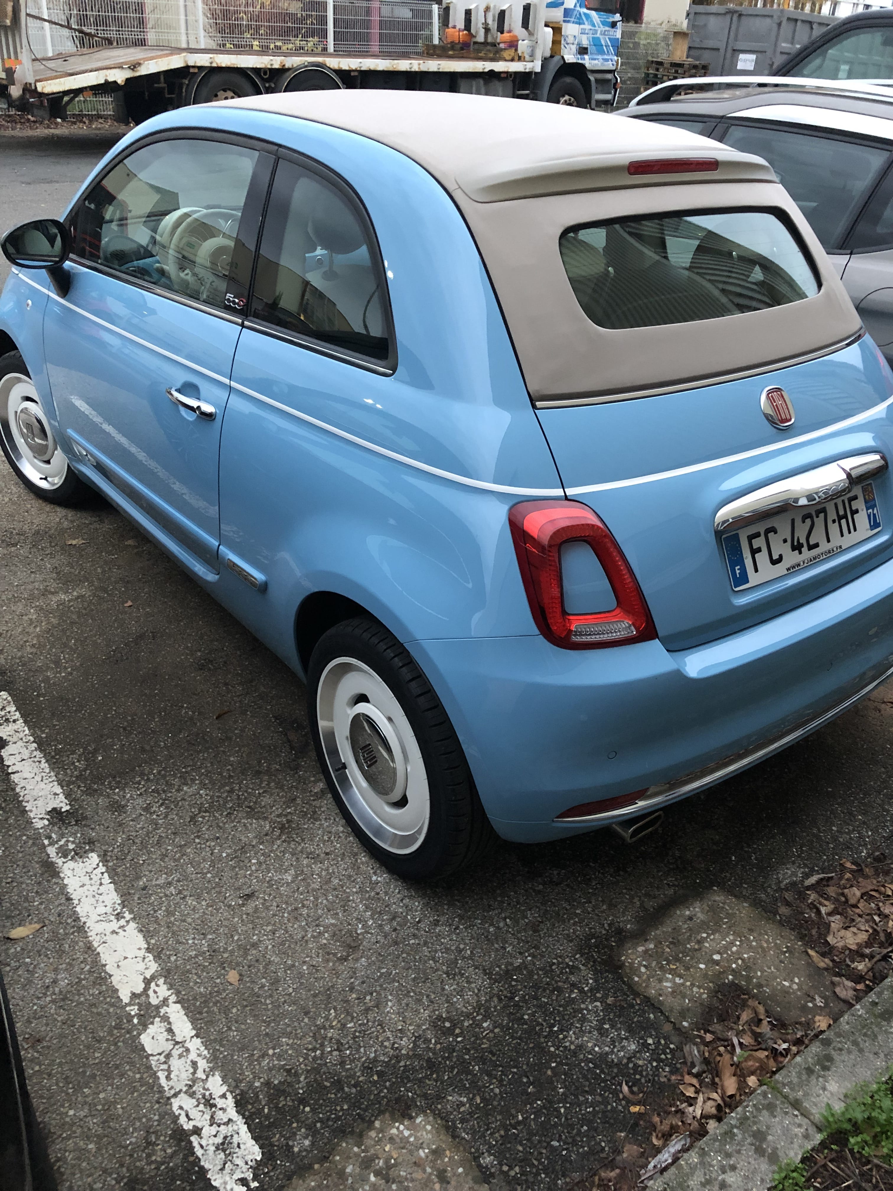 Fiat 500 C 1.2 69cv série limitée spiaggina  cabriolet gps avec GPS