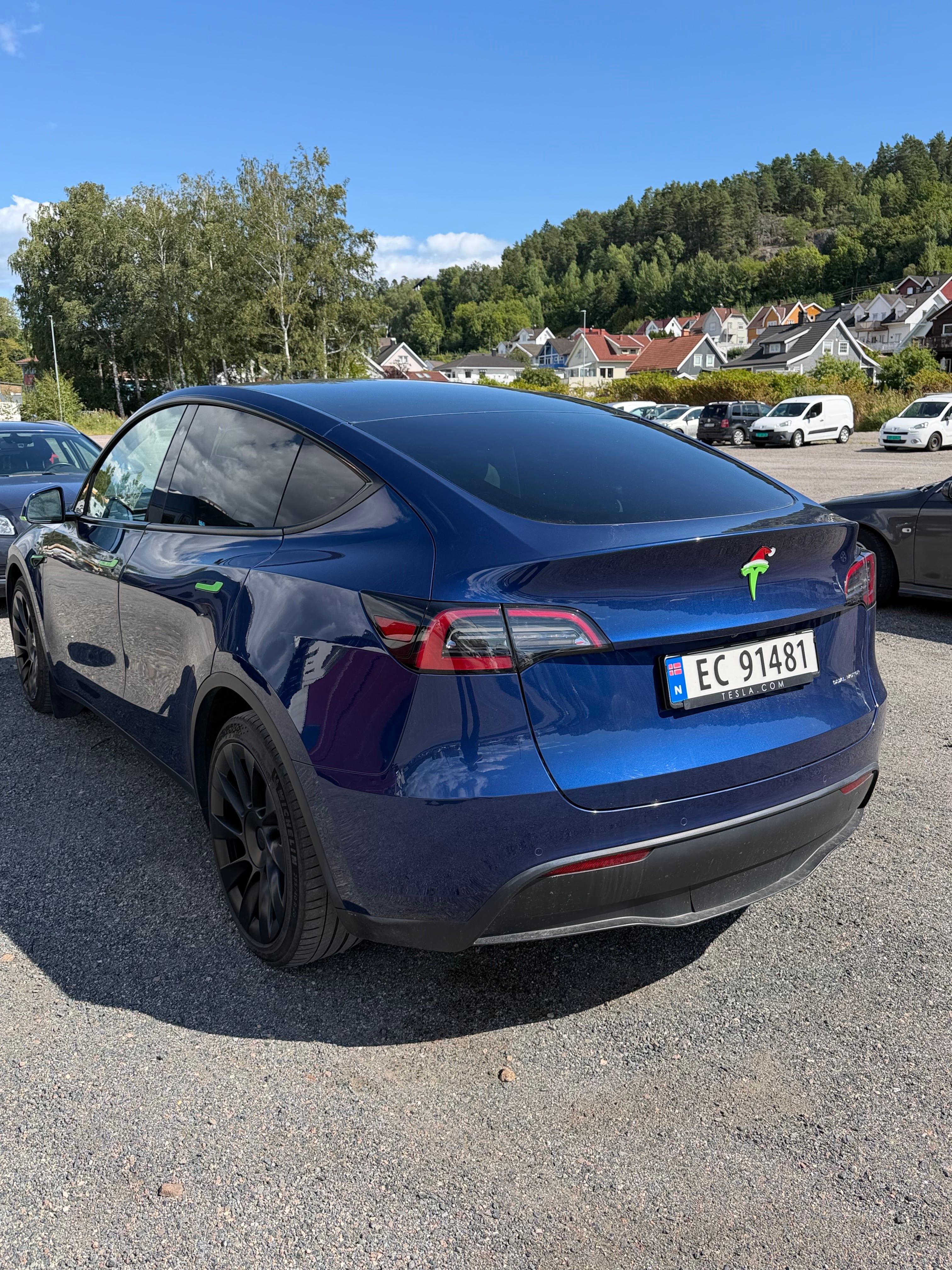 Tesla Model Y Long Range med Ryggekamera