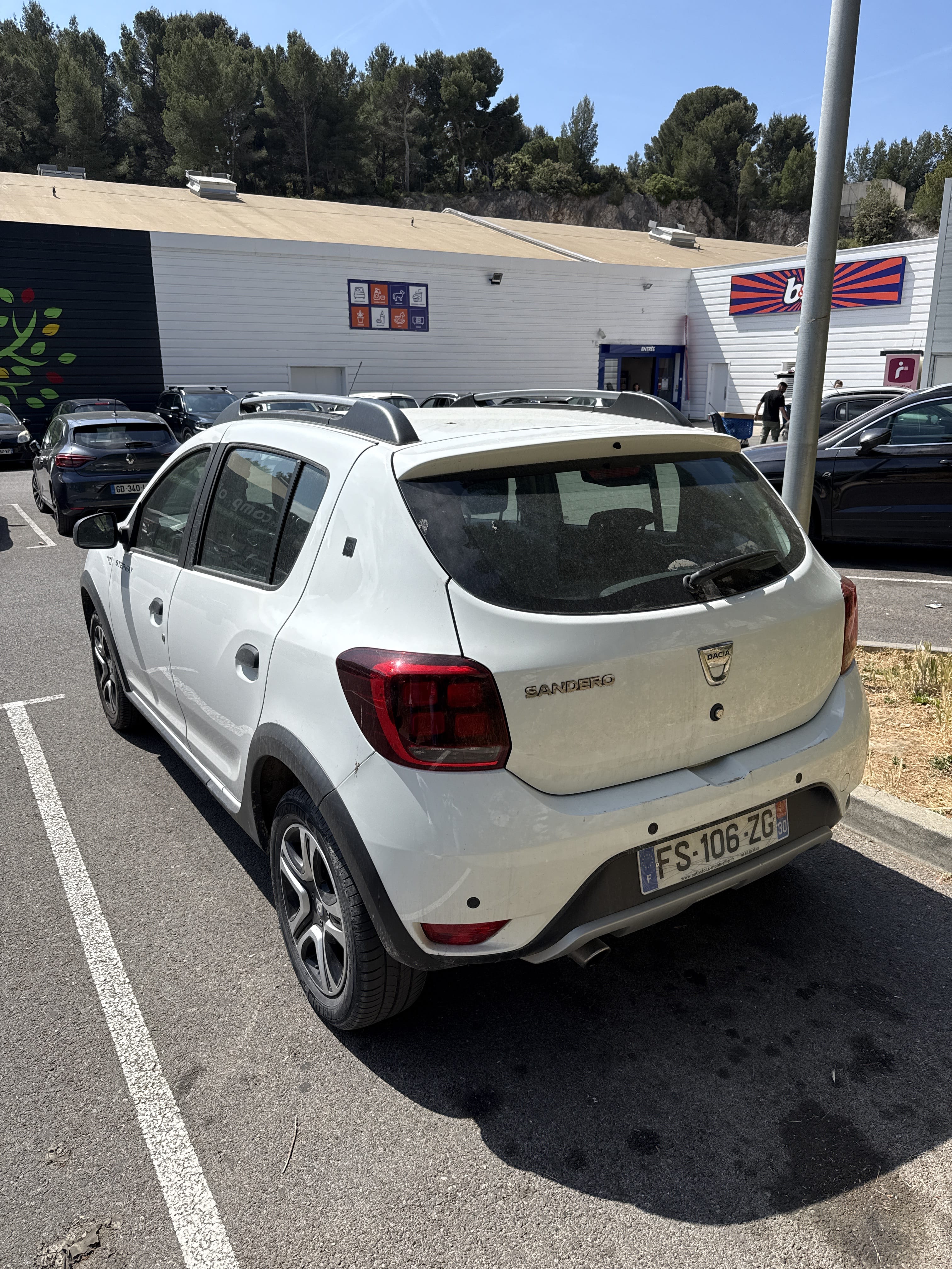 Dacia Sandero met Achteruitrijcamera