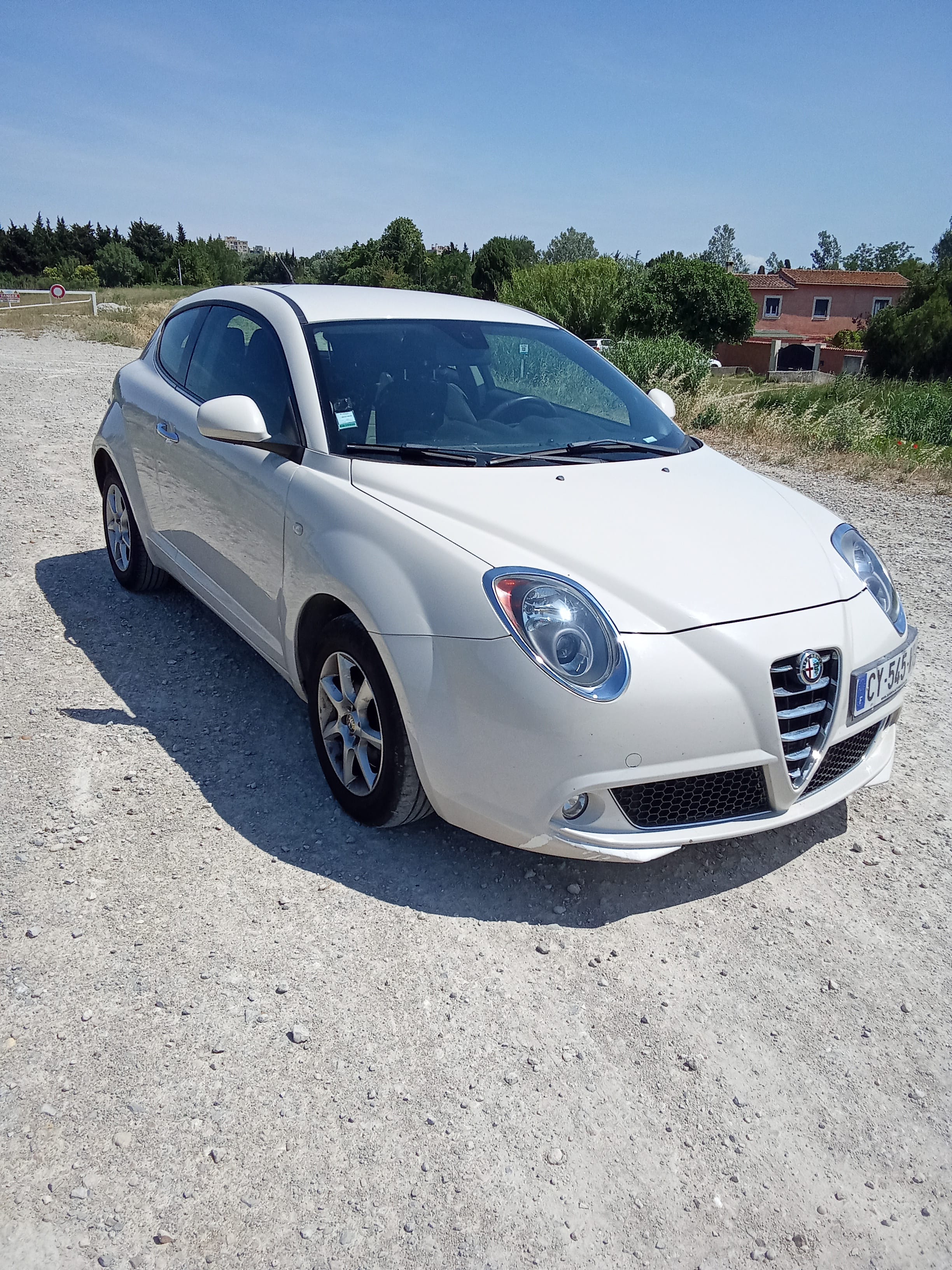 Alfa-Romeo Mito avec Siège bébé