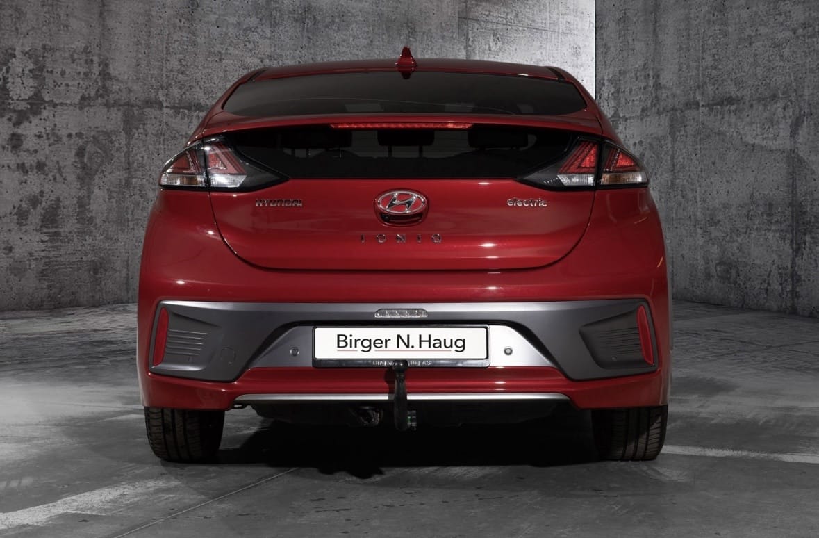 Hyundai Ioniq med GPS