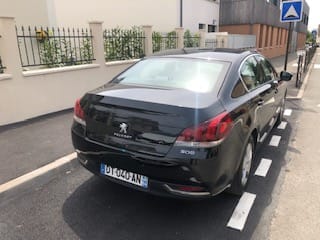 Peugeot 508 avec GPS
