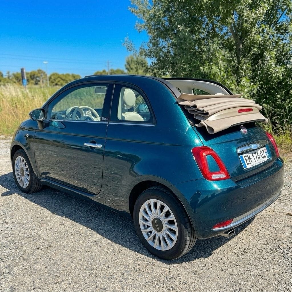 Fiat 500 C avec Régulateur de vitesse