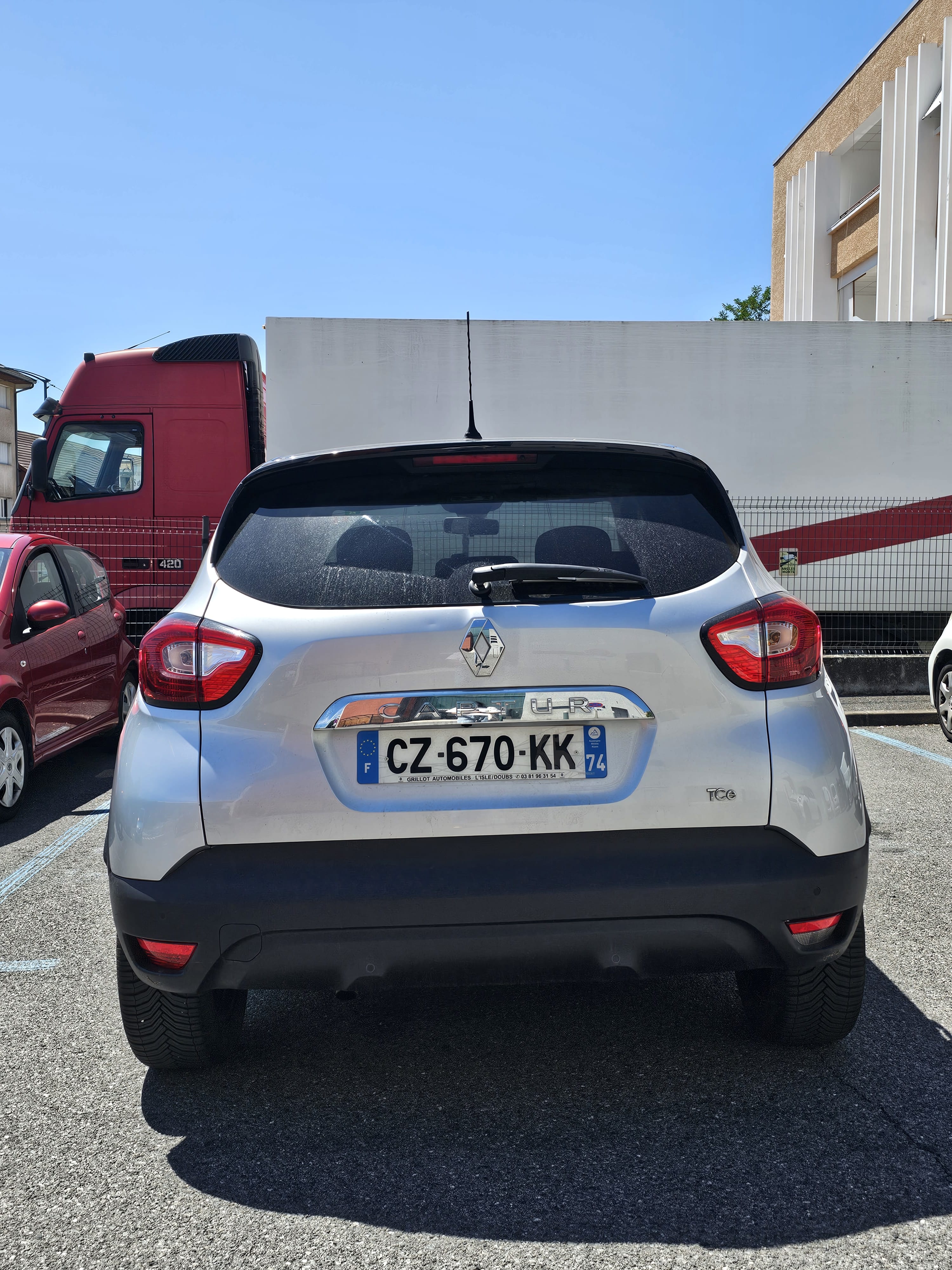 Renault Captur avec Régulateur de vitesse