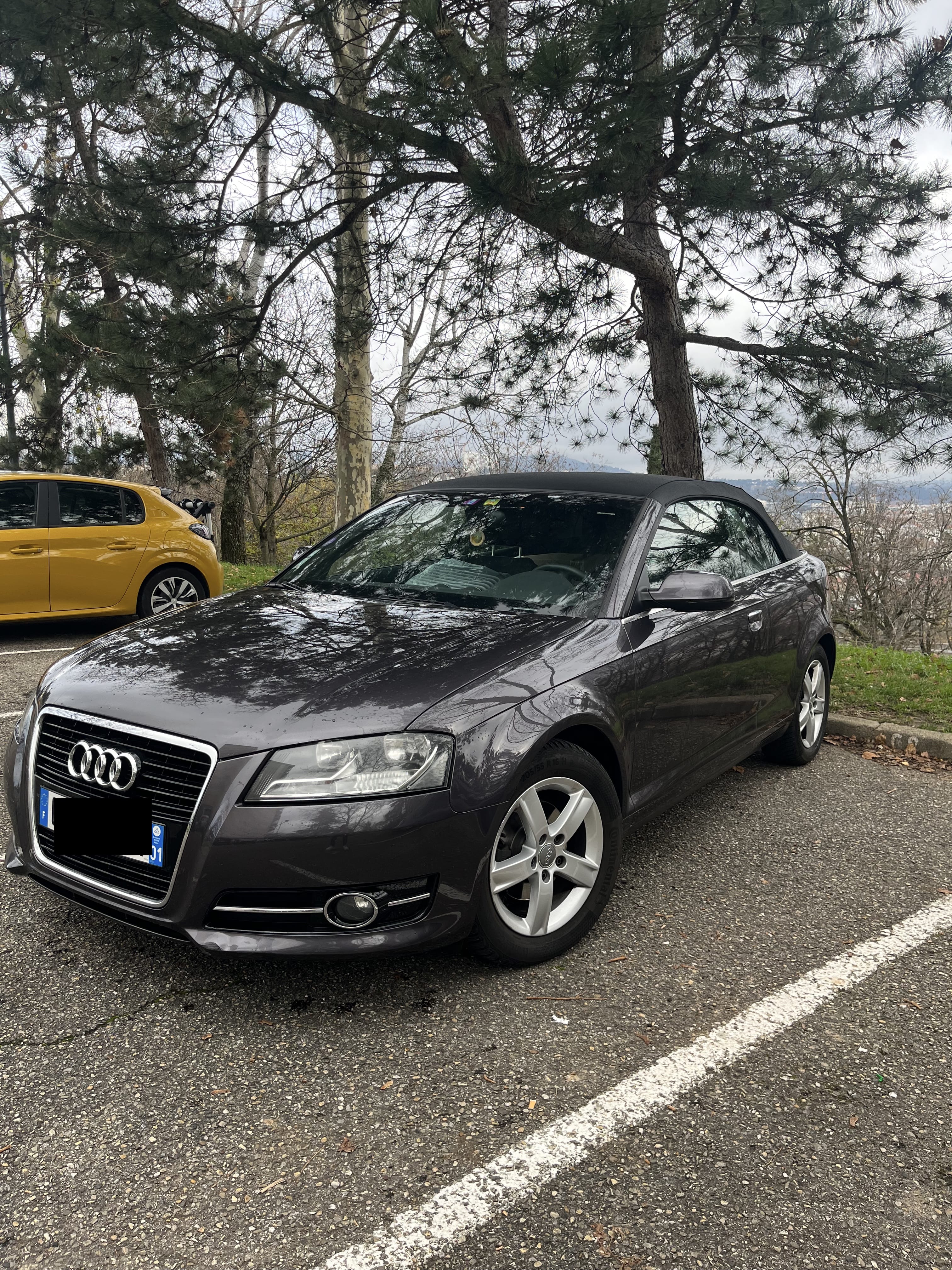 Audi A3 Cabriolet avec Dashcam