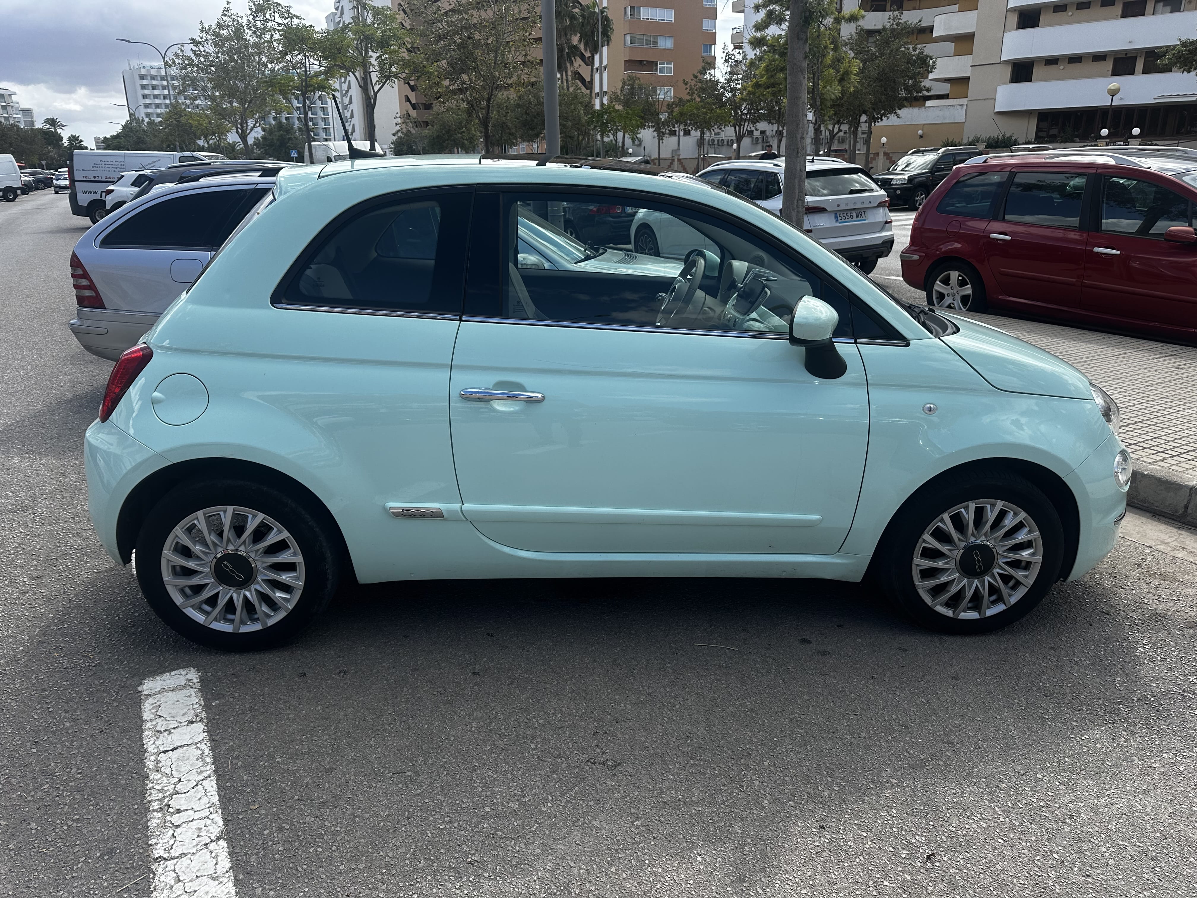 Fiat 500 med Aircondition