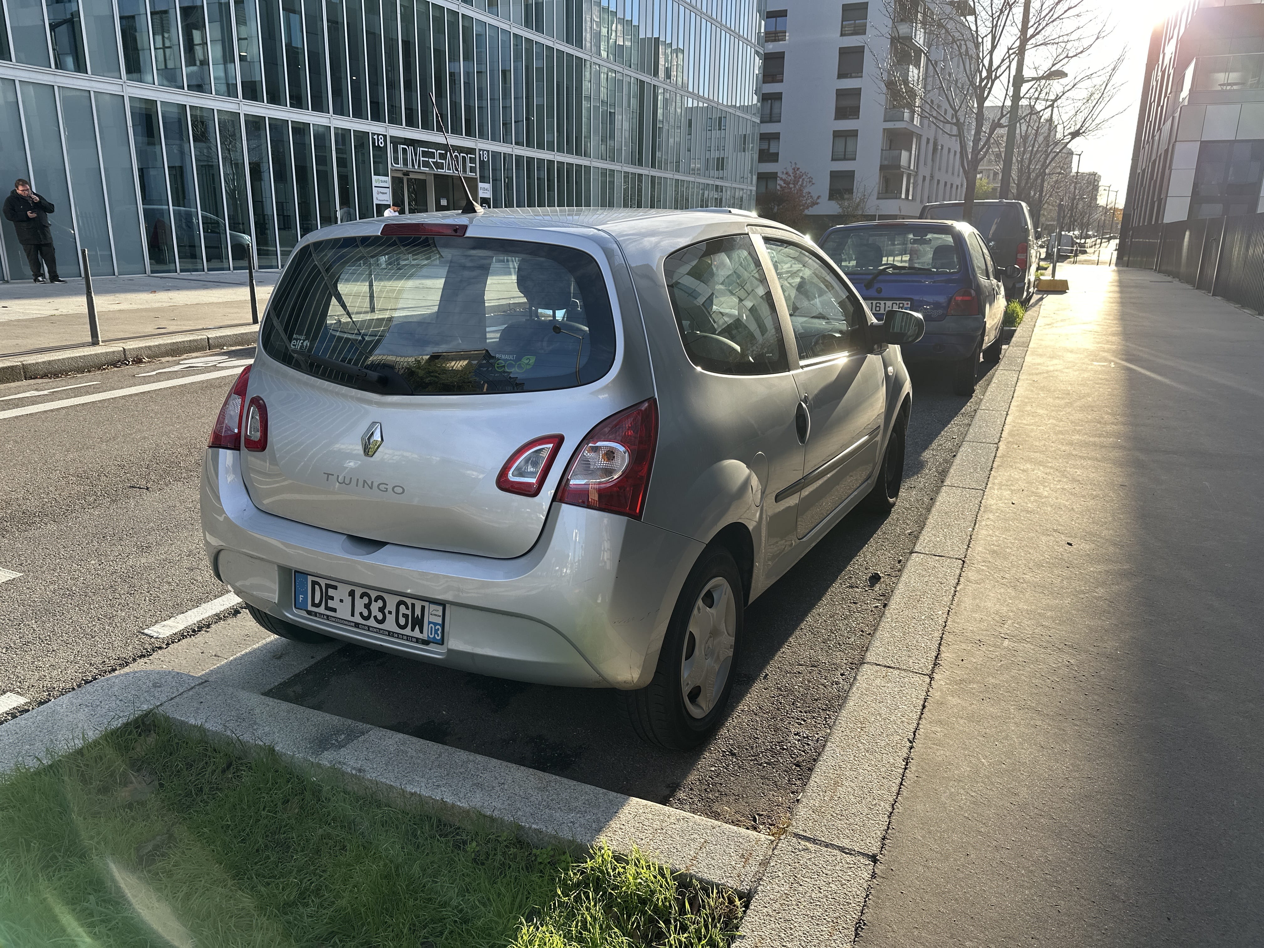 Renault Twingo II avec Chaines