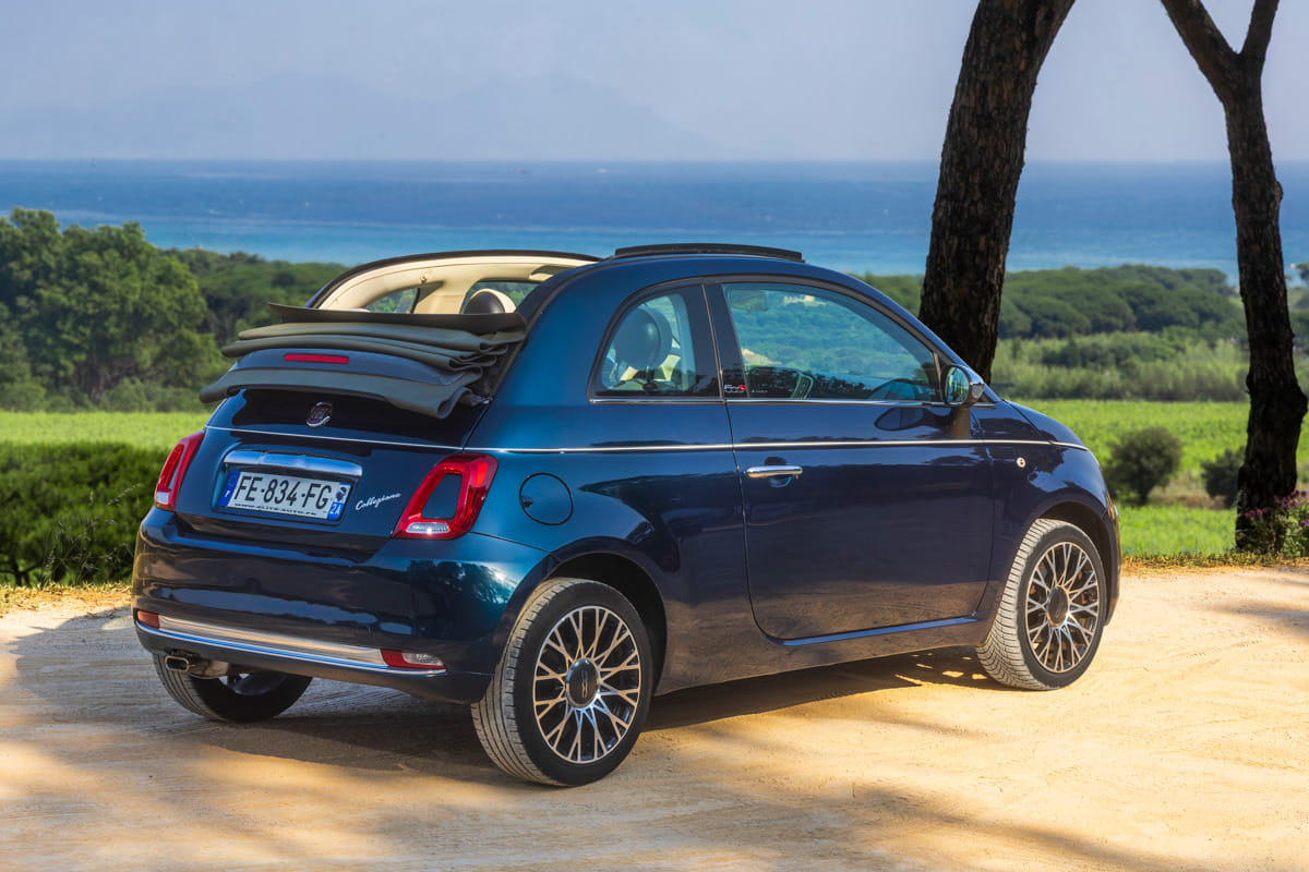 Fiat 500 C avec GPS
