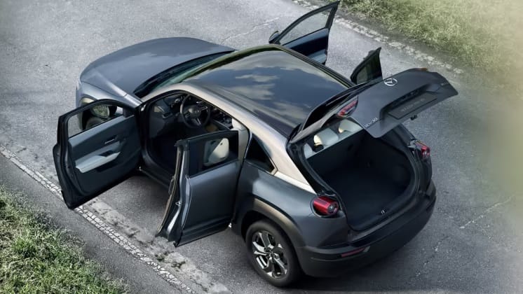 Mazda MX-30 med GPS