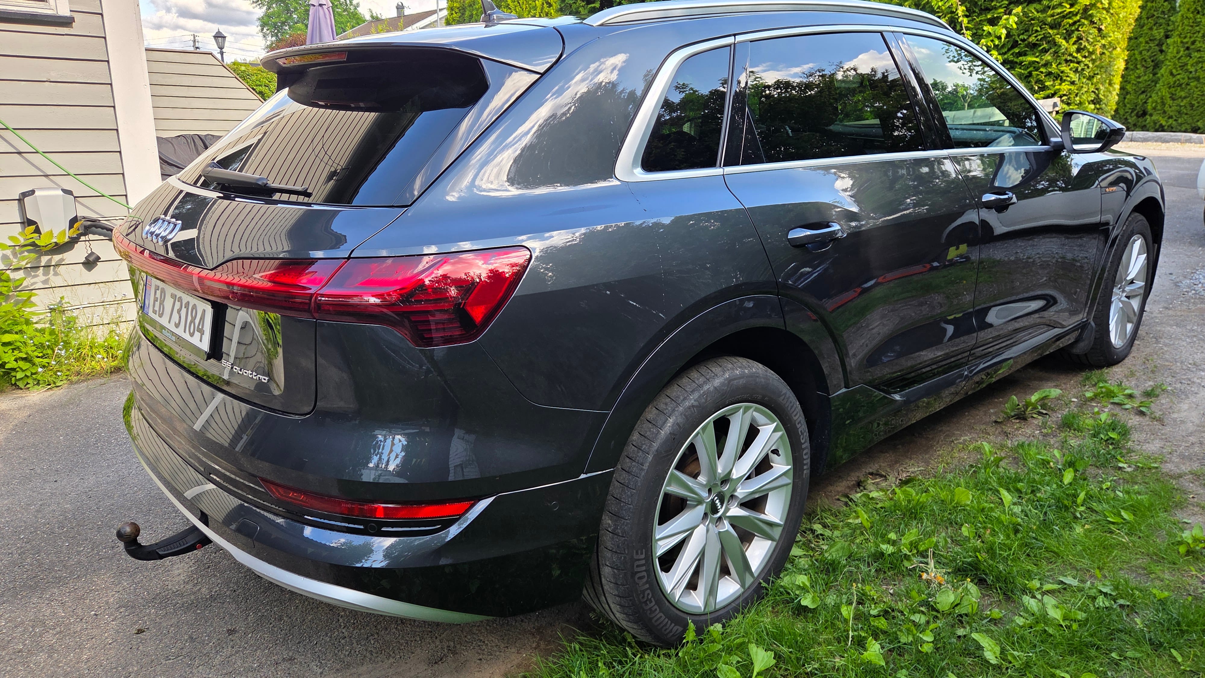 Audi e-tron med Ryggekamera