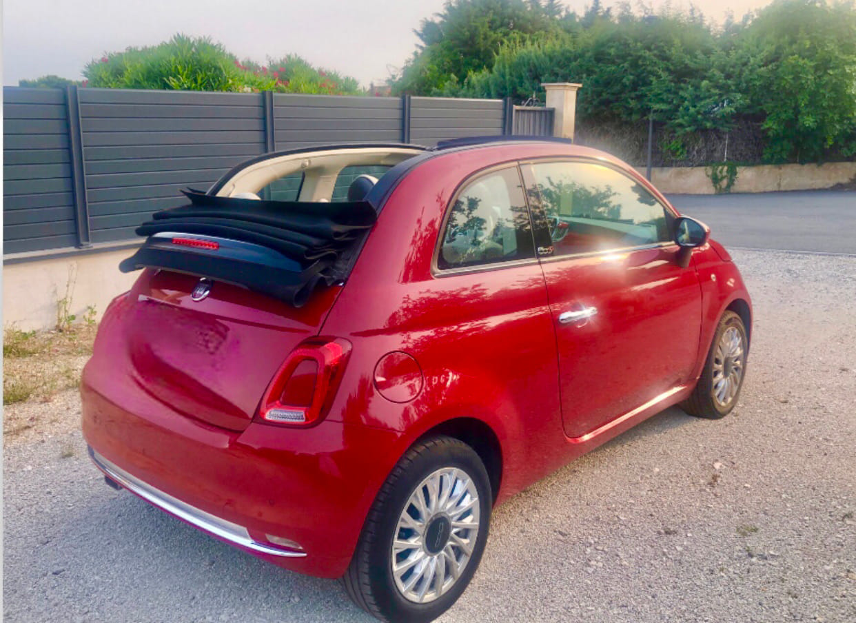 Fiat 500 C avec Régulateur de vitesse