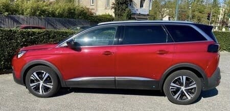 Peugeot 5008, 2020, Diesel, automatique, 7 places