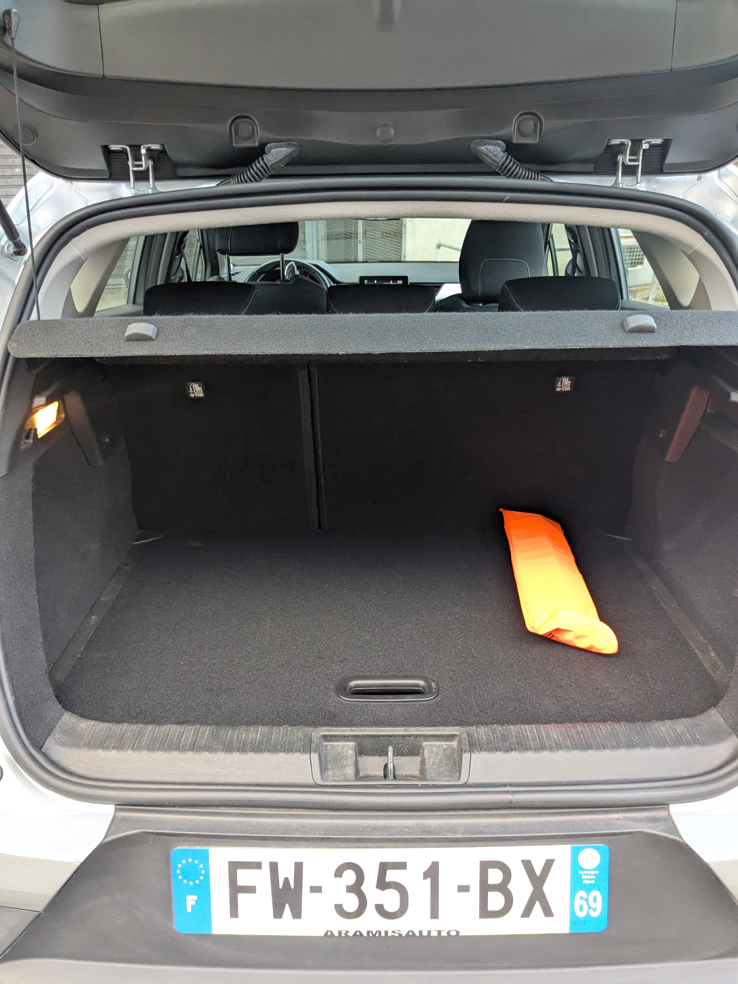 Renault Captur avec Siège bébé