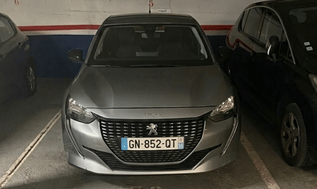 Peugeot 208 avec GPS