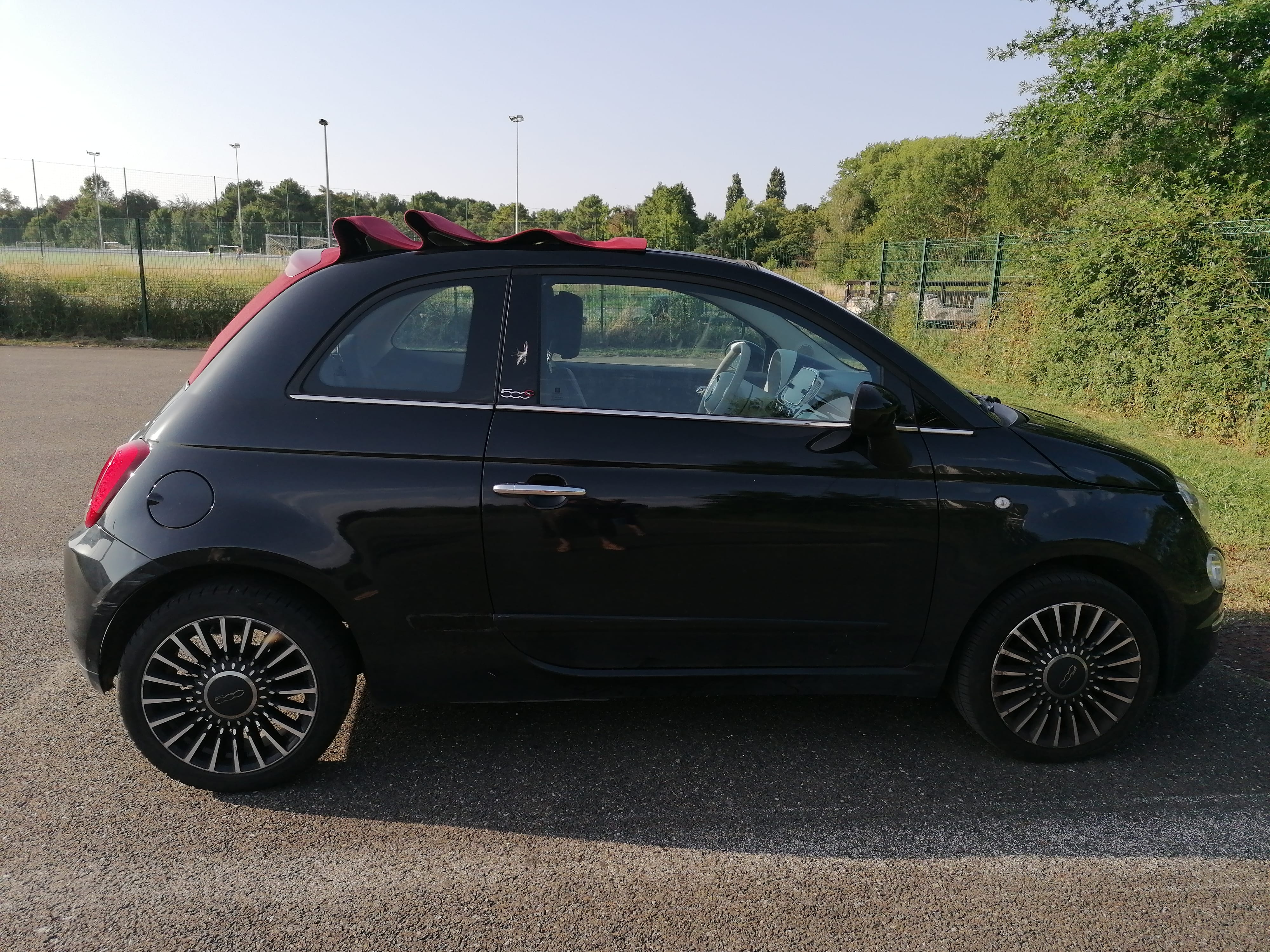 Fiat 500 C avec Climatisation