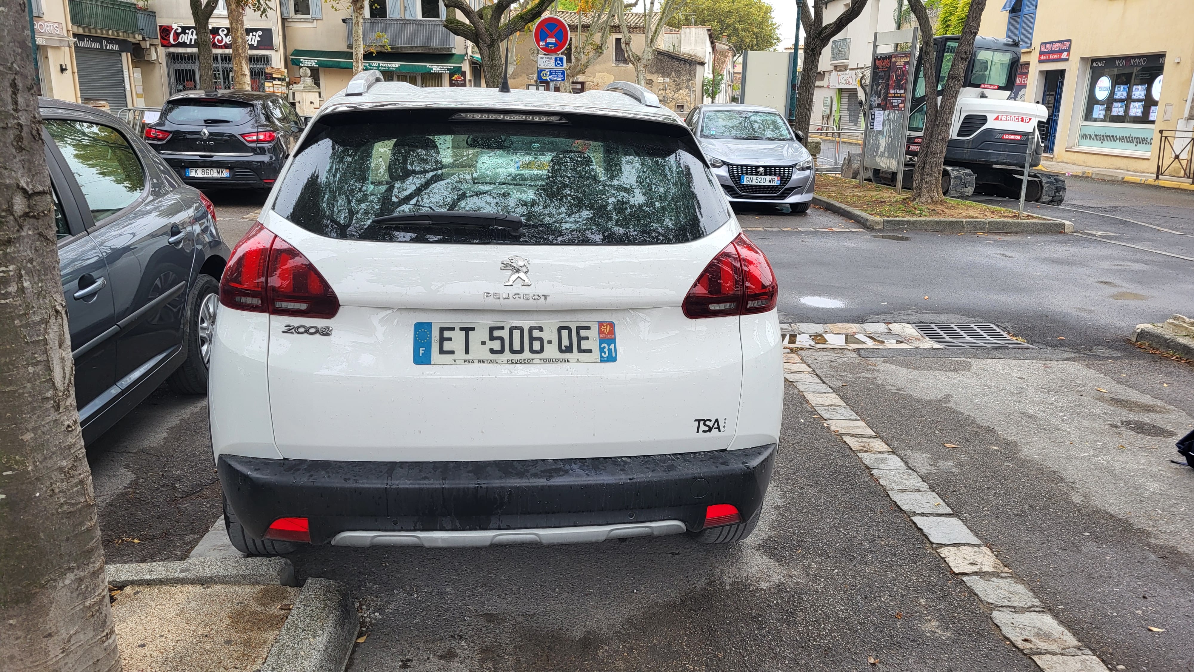 Peugeot 2008 avec Porte-skis