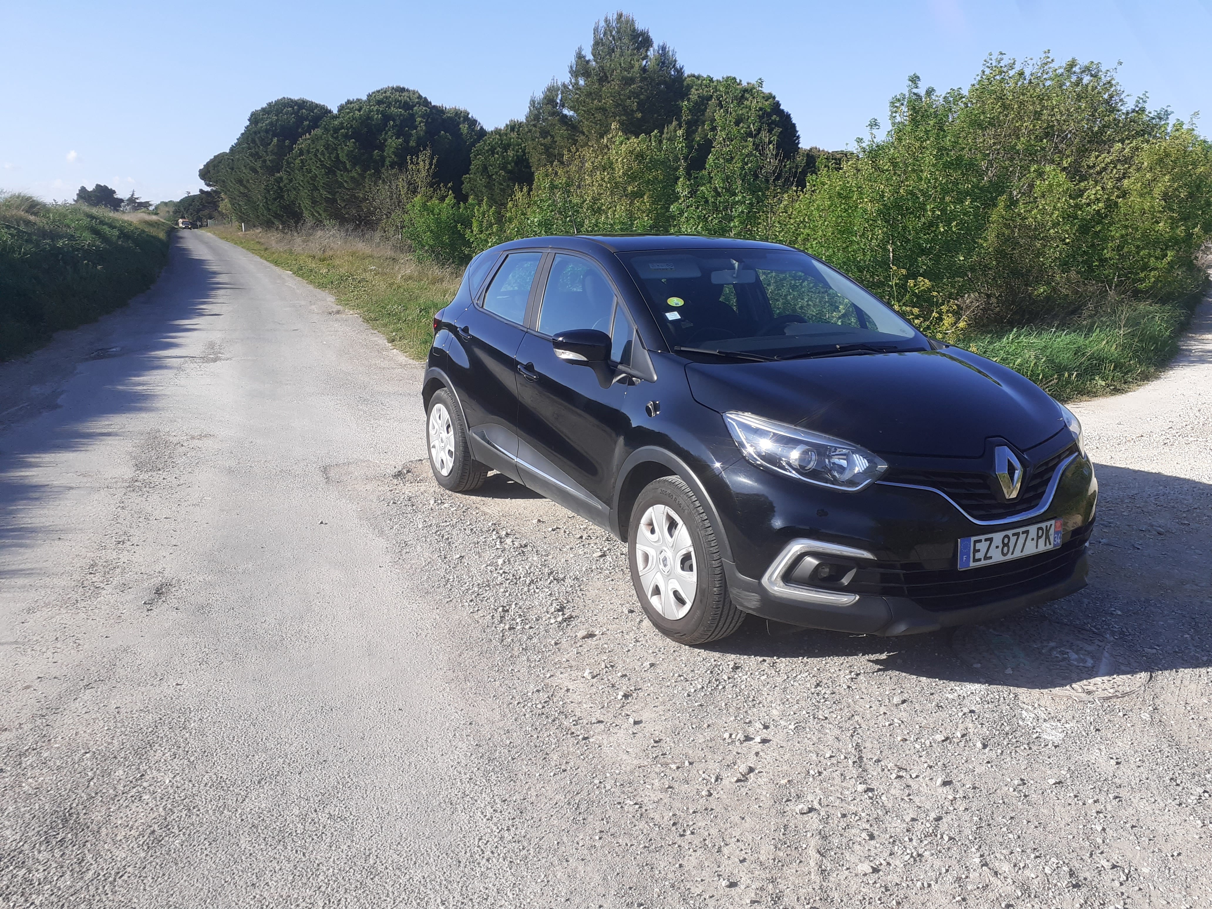 Renault Captur avec Siège bébé