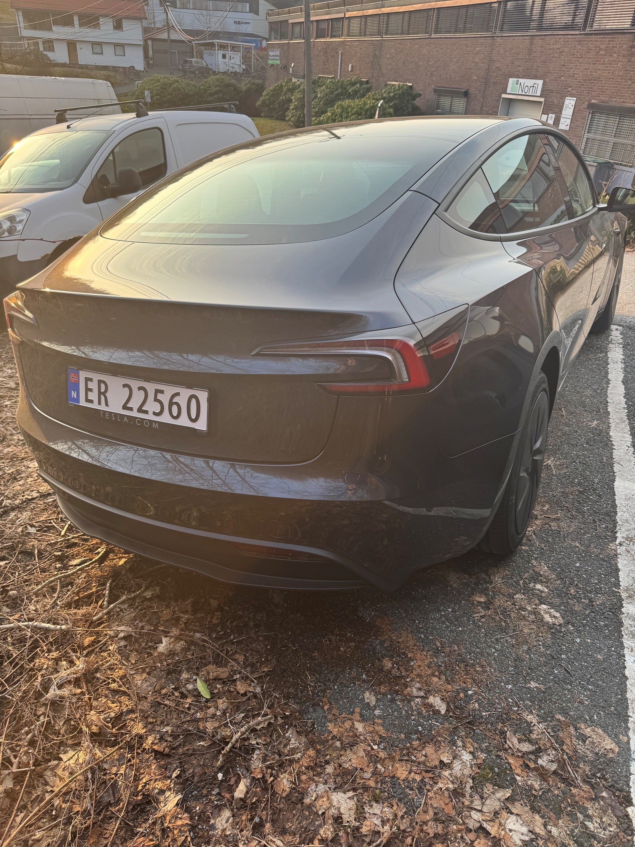 Tesla Model 3 med Aircondition