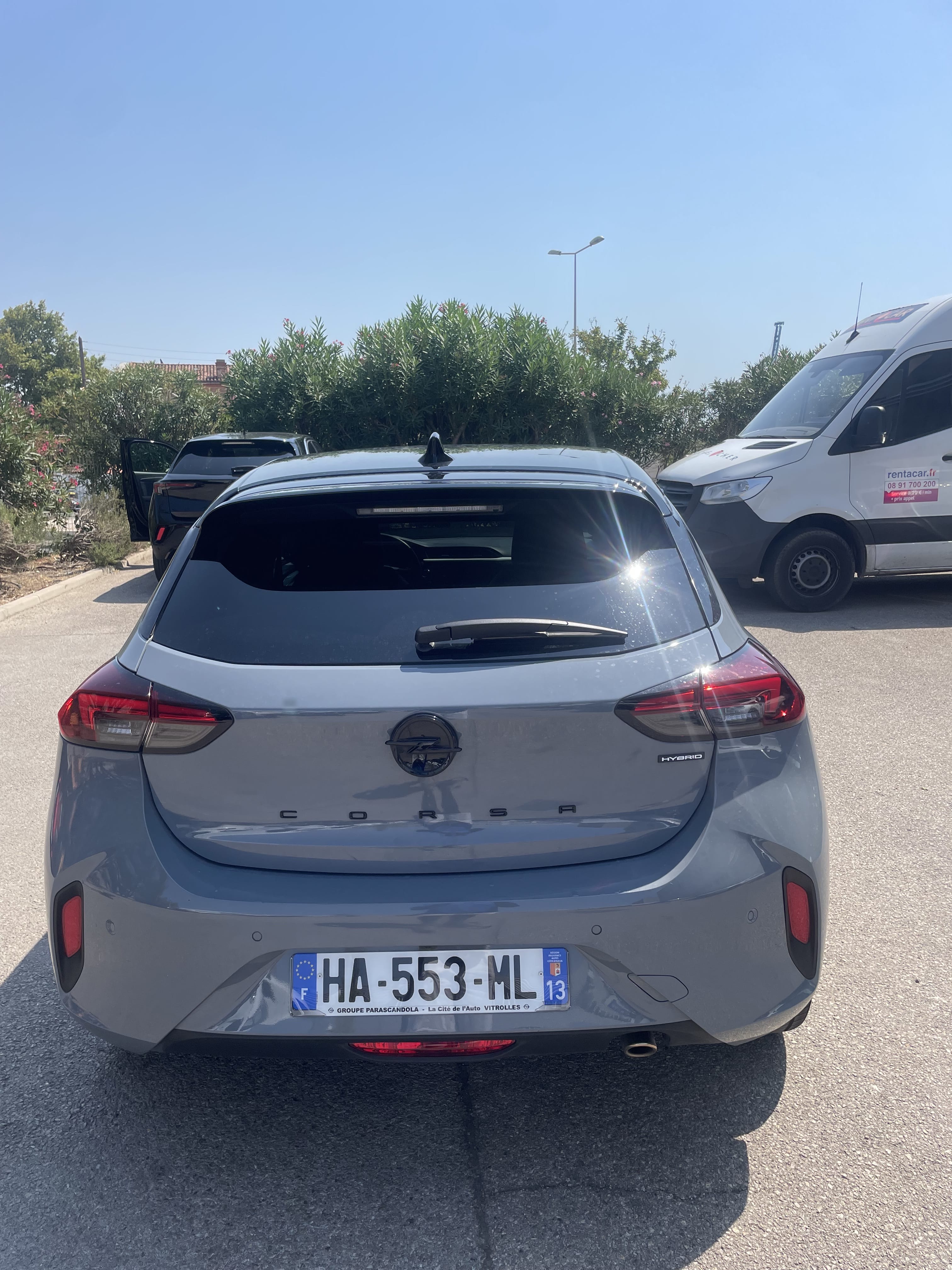 Opel Corsa avec Siège bébé
