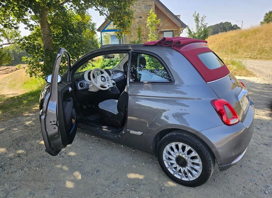 Fiat 500 C Hybride Cabriolet, 2021, Essence 95 / Électrique (hybride)