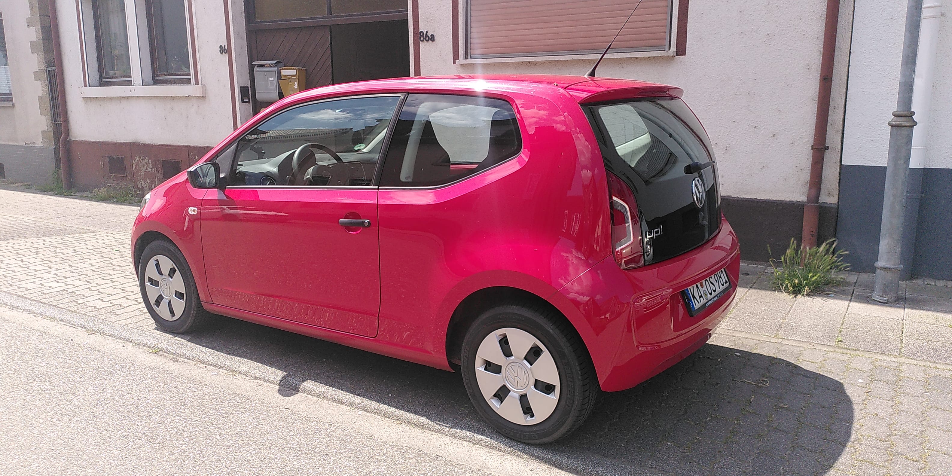 Volkswagen Up! mit Navigationsgerät
