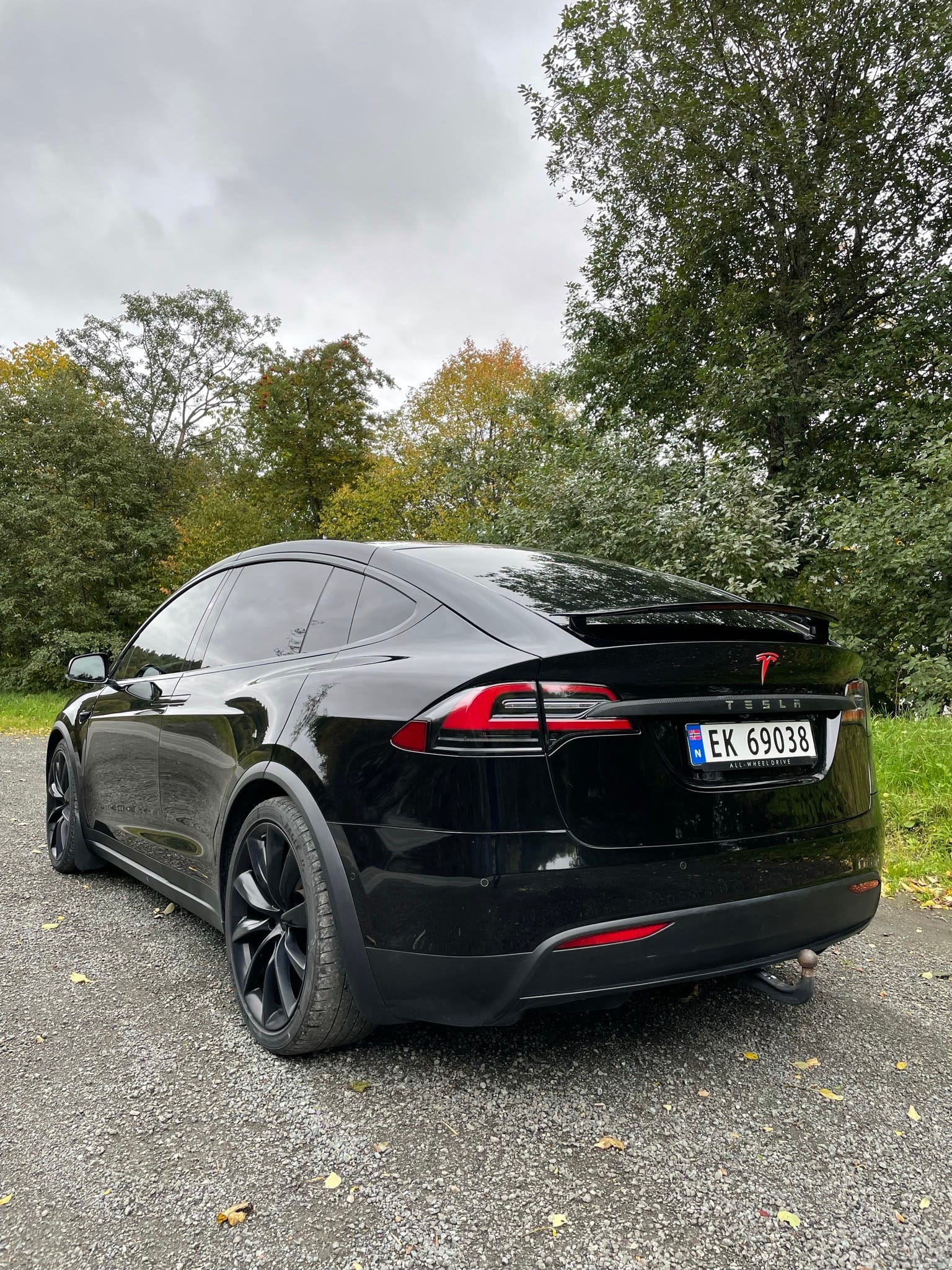 Tesla Model X 75D med Aircondition