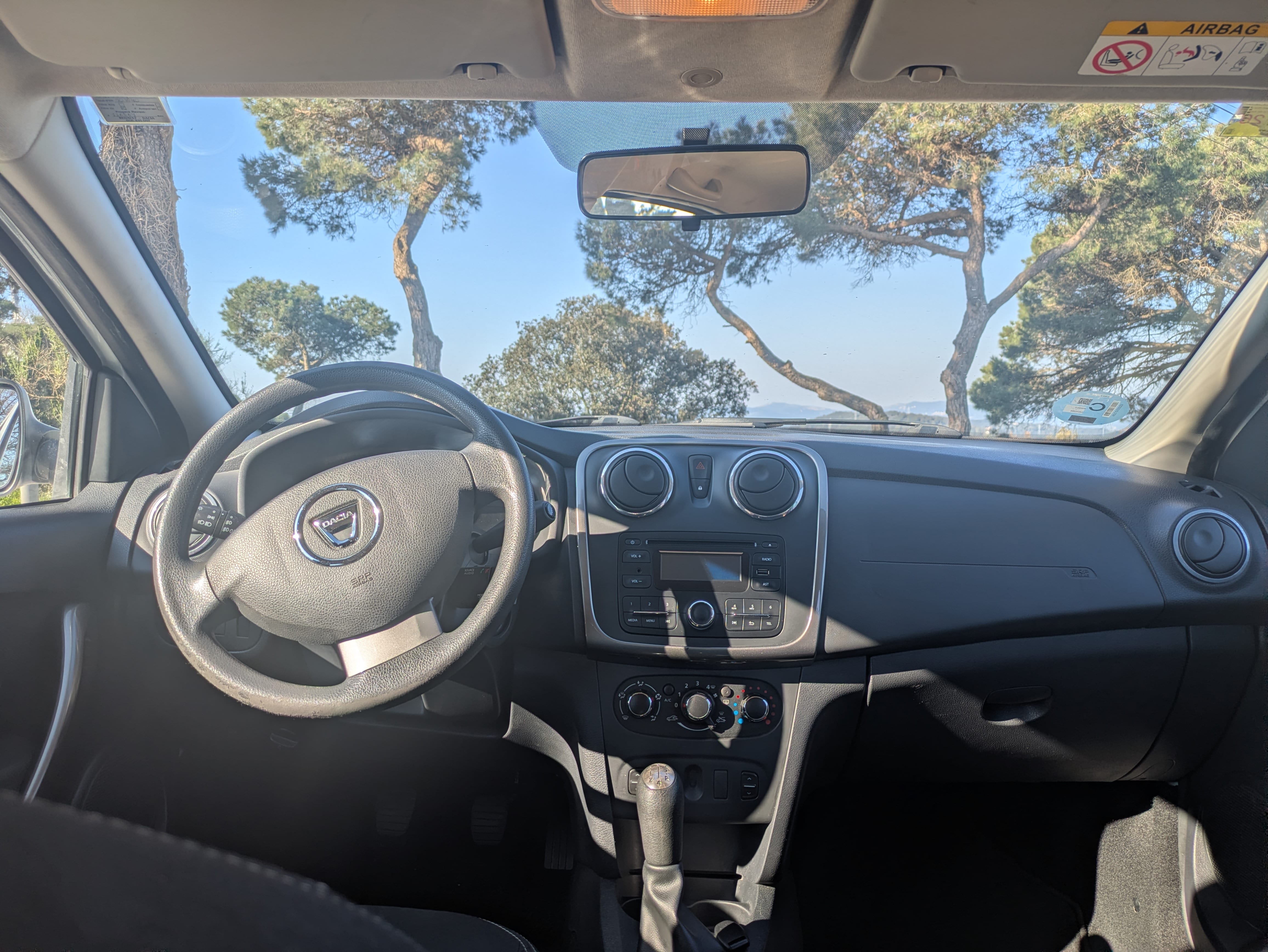 Dacia Sandero with Bluetooth audio