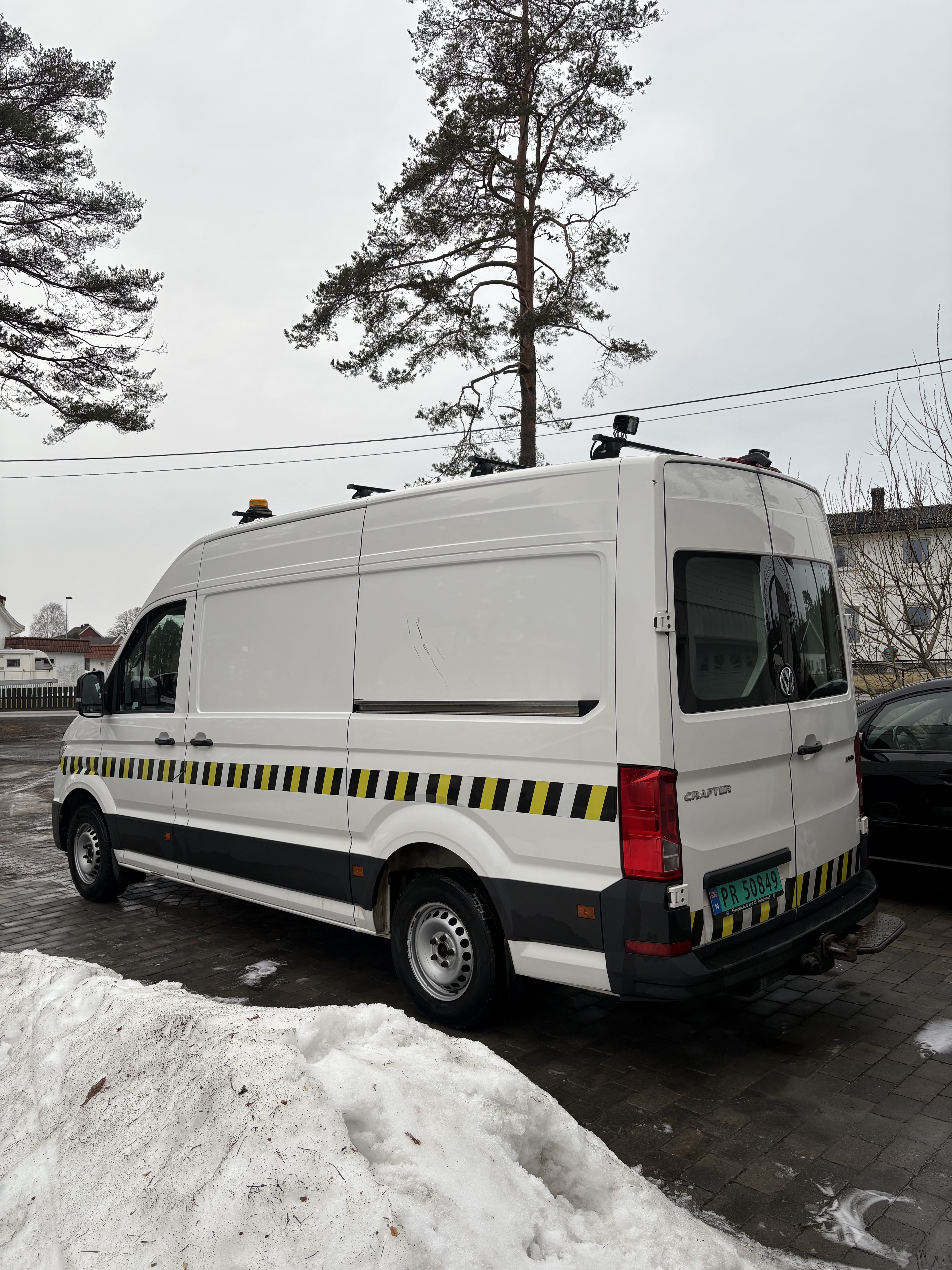 Volkswagen Crafter Varebil med Ryggekamera