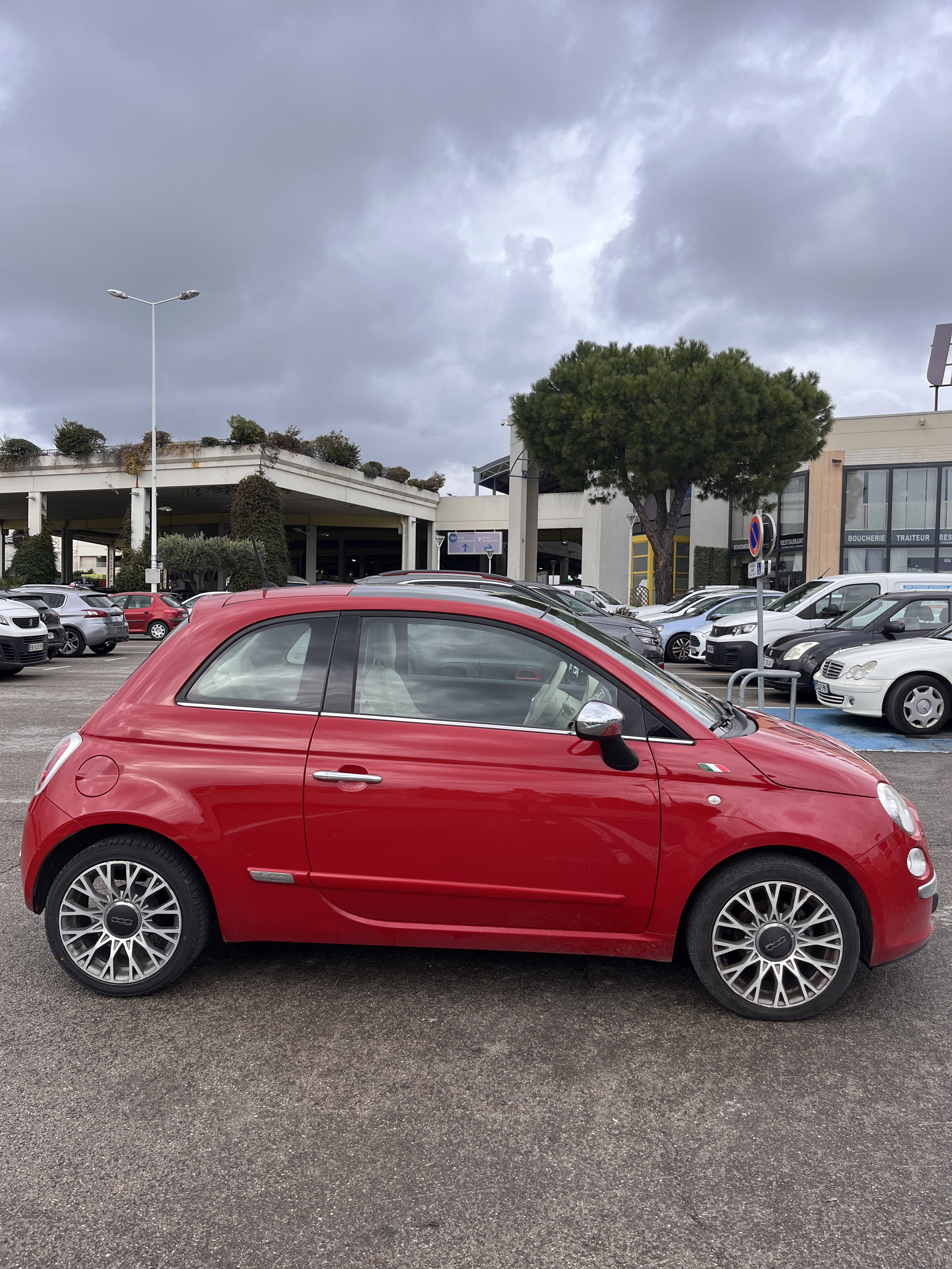 Fiat 500 with Air conditioning