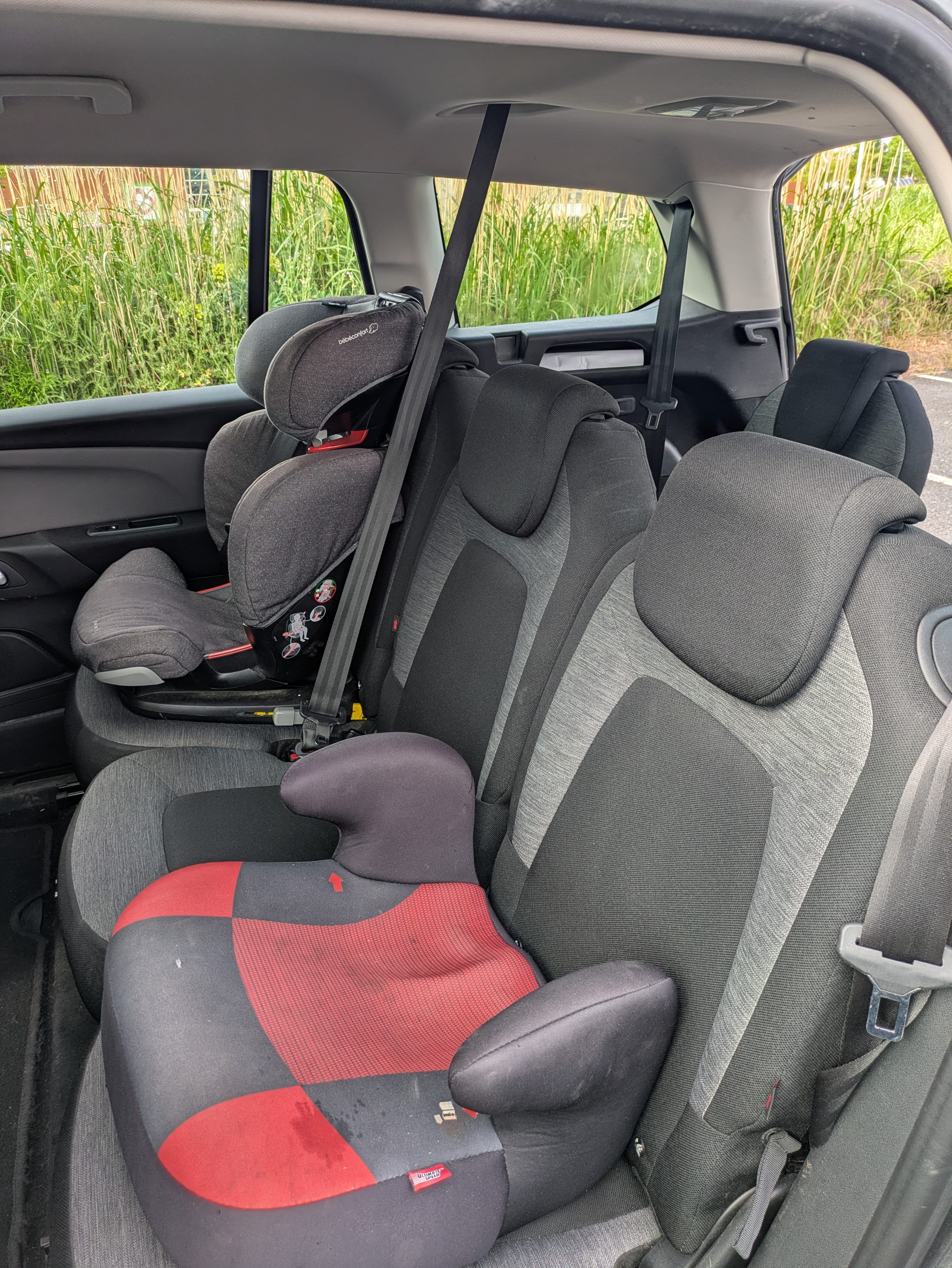 Citroen C4 Grand Picasso avec Porte-vélos