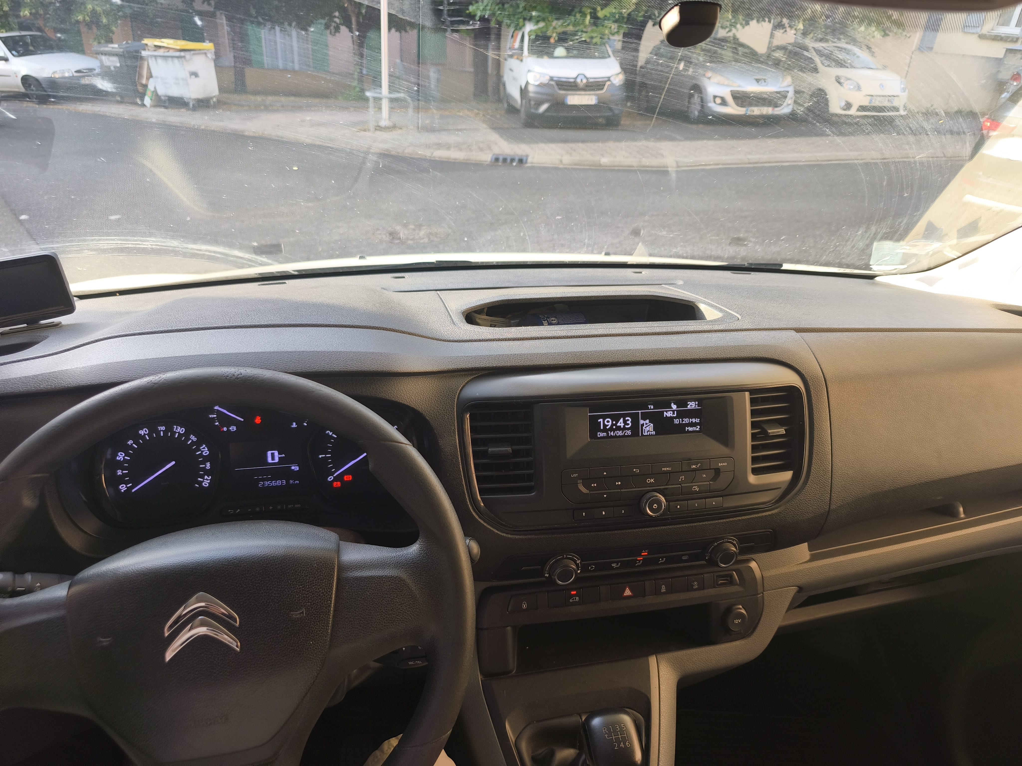 Citroen Jumpy avec GPS
