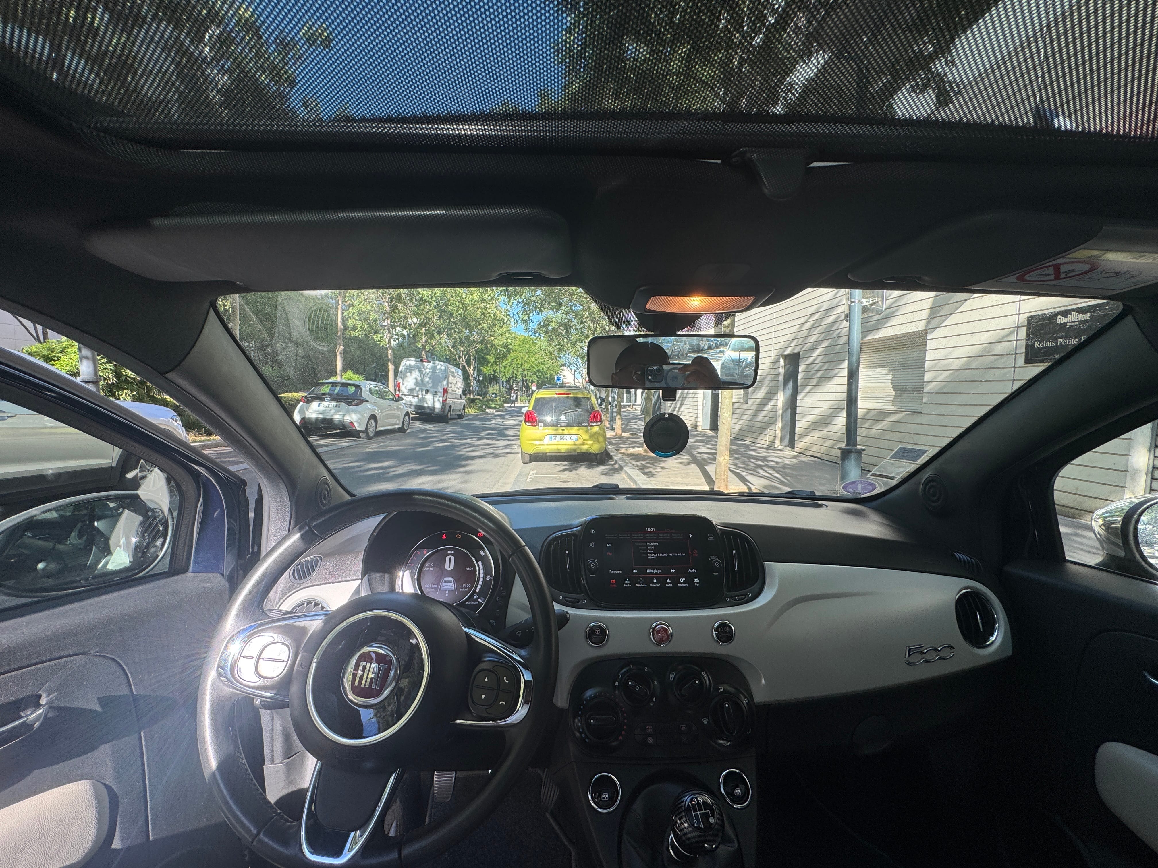 Fiat 500 avec Port USB