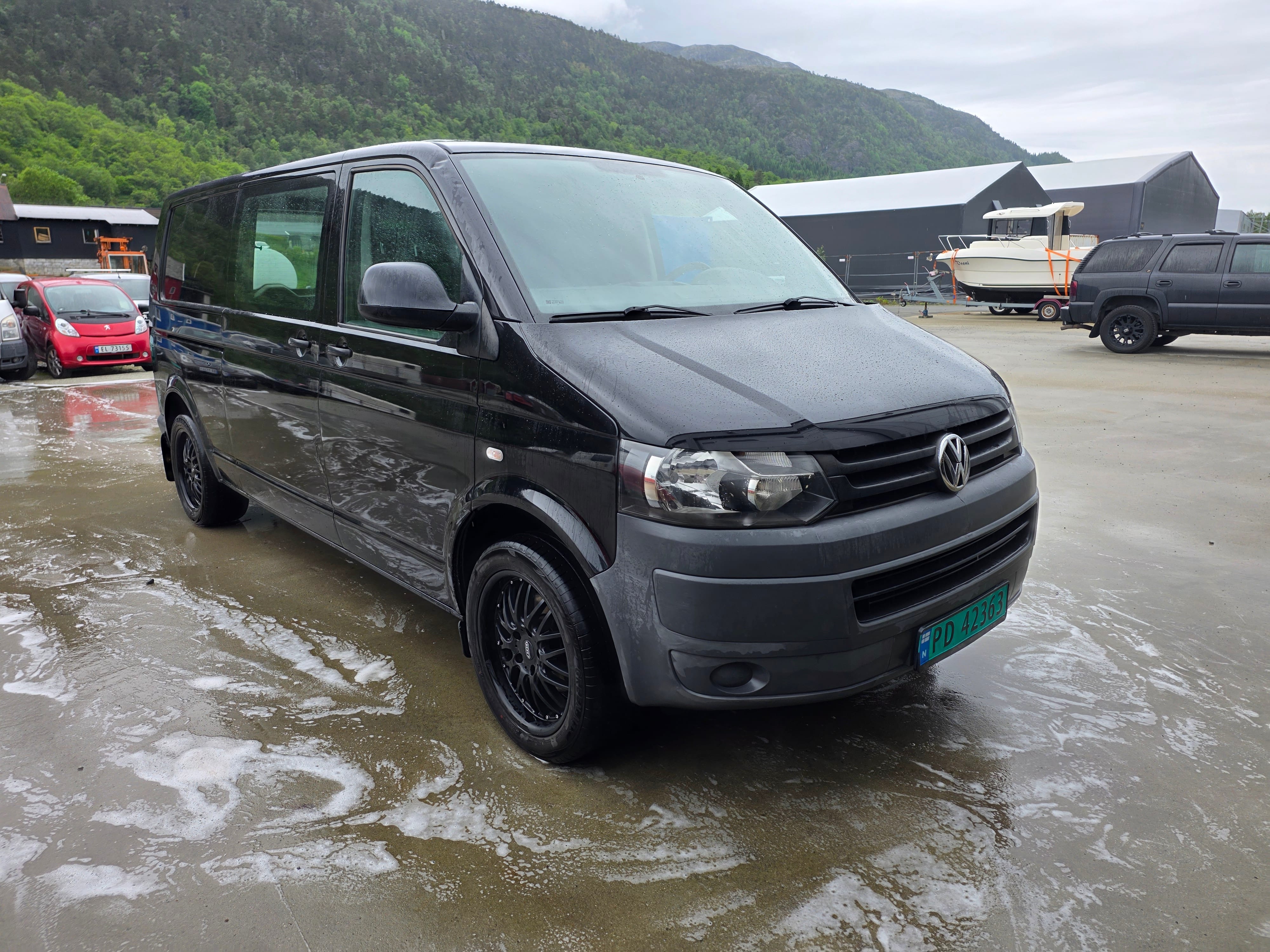 Volkswagen Transporter med Aircondition