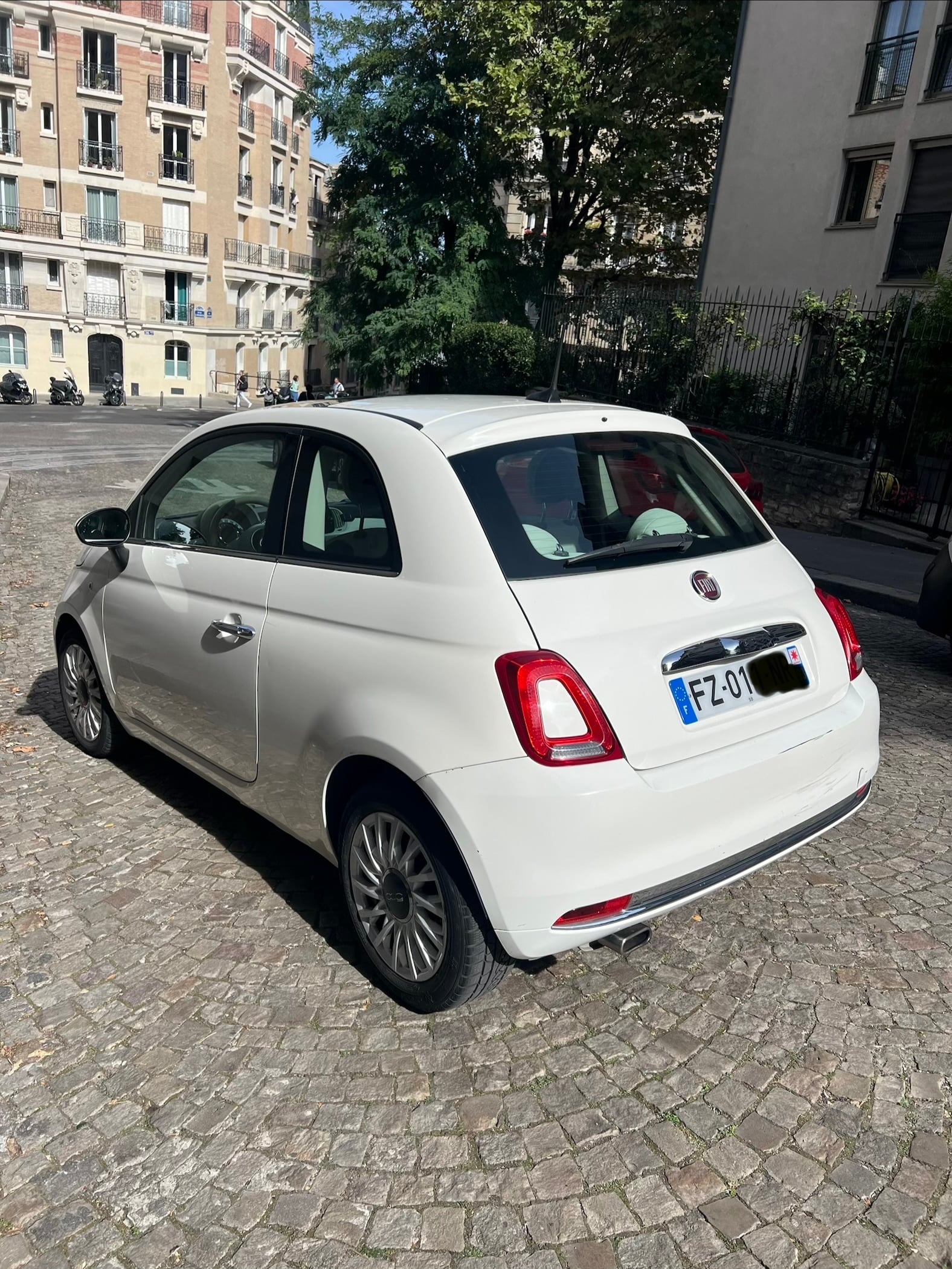 Fiat 500 mit Klimaanlage