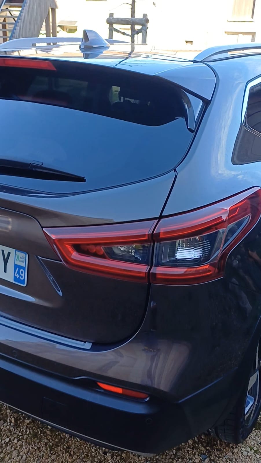 Nissan Qashqai avec Siège bébé
