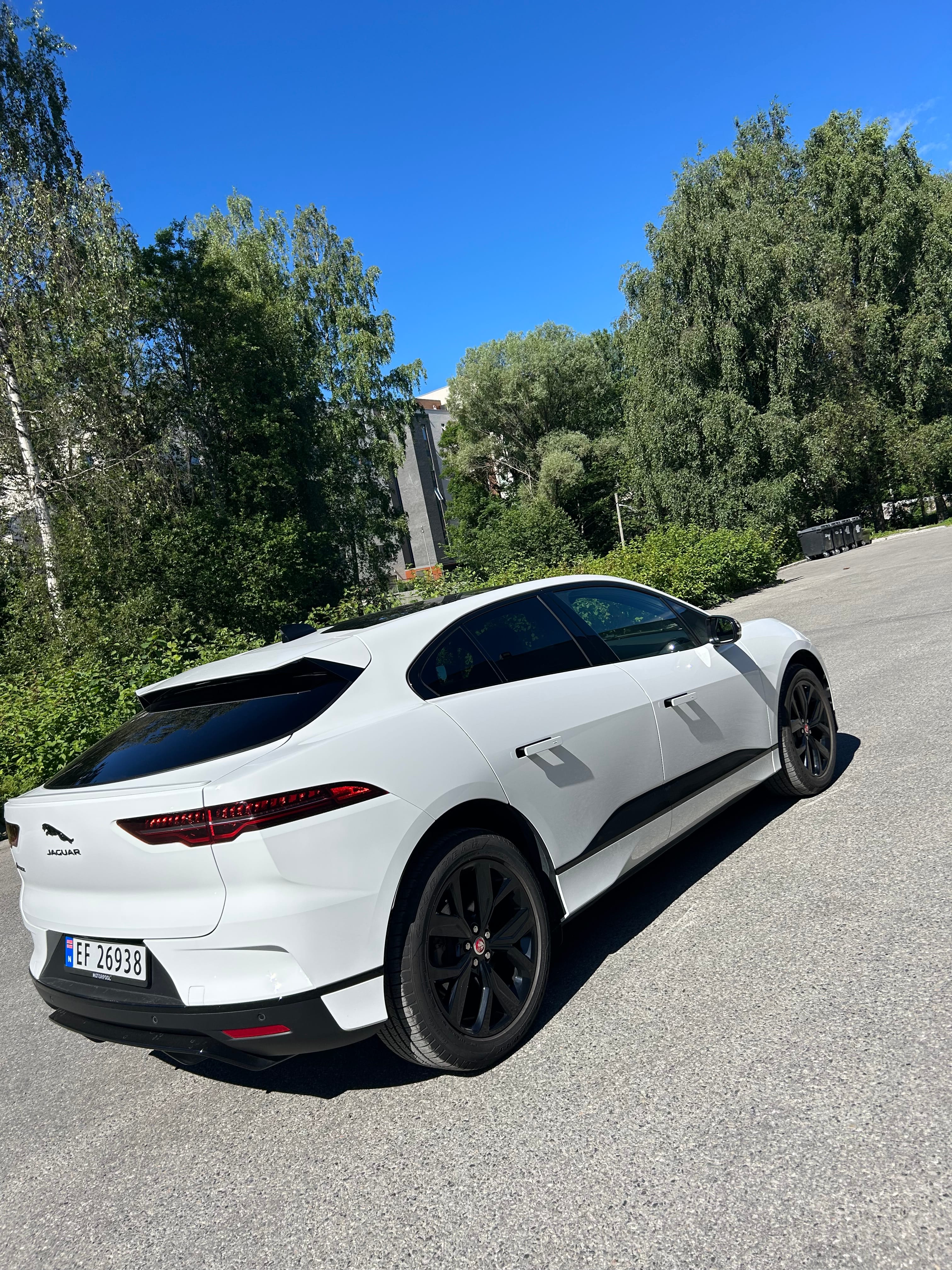 Jaguar I-pace med Ryggekamera