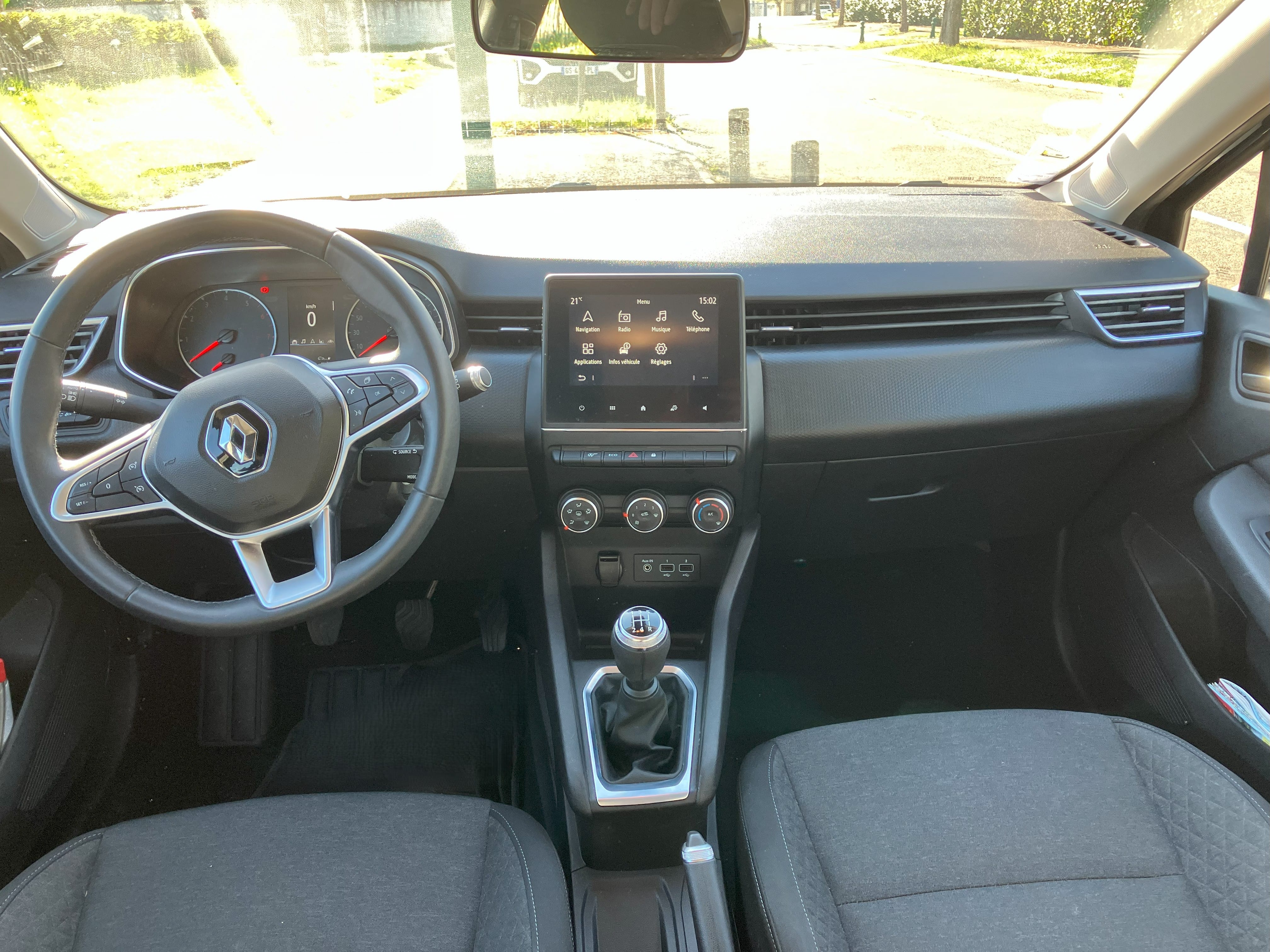 Renault Clio 5 avec GPS