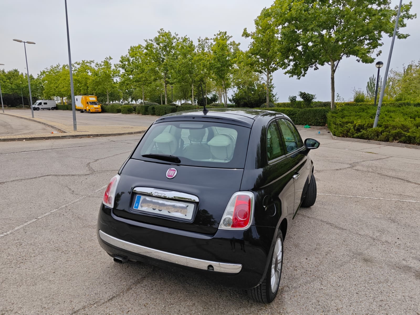 Fiat 500 Pop with USB charging ports