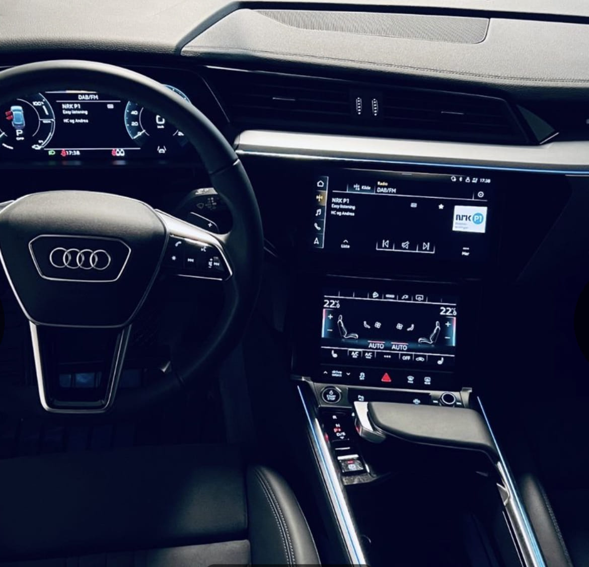 Audi e-tron with Air conditioning