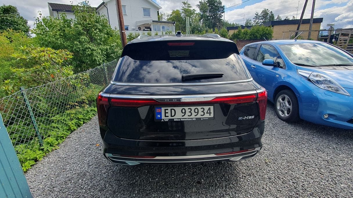 Hongqi E-HS9 med Cruisekontroll