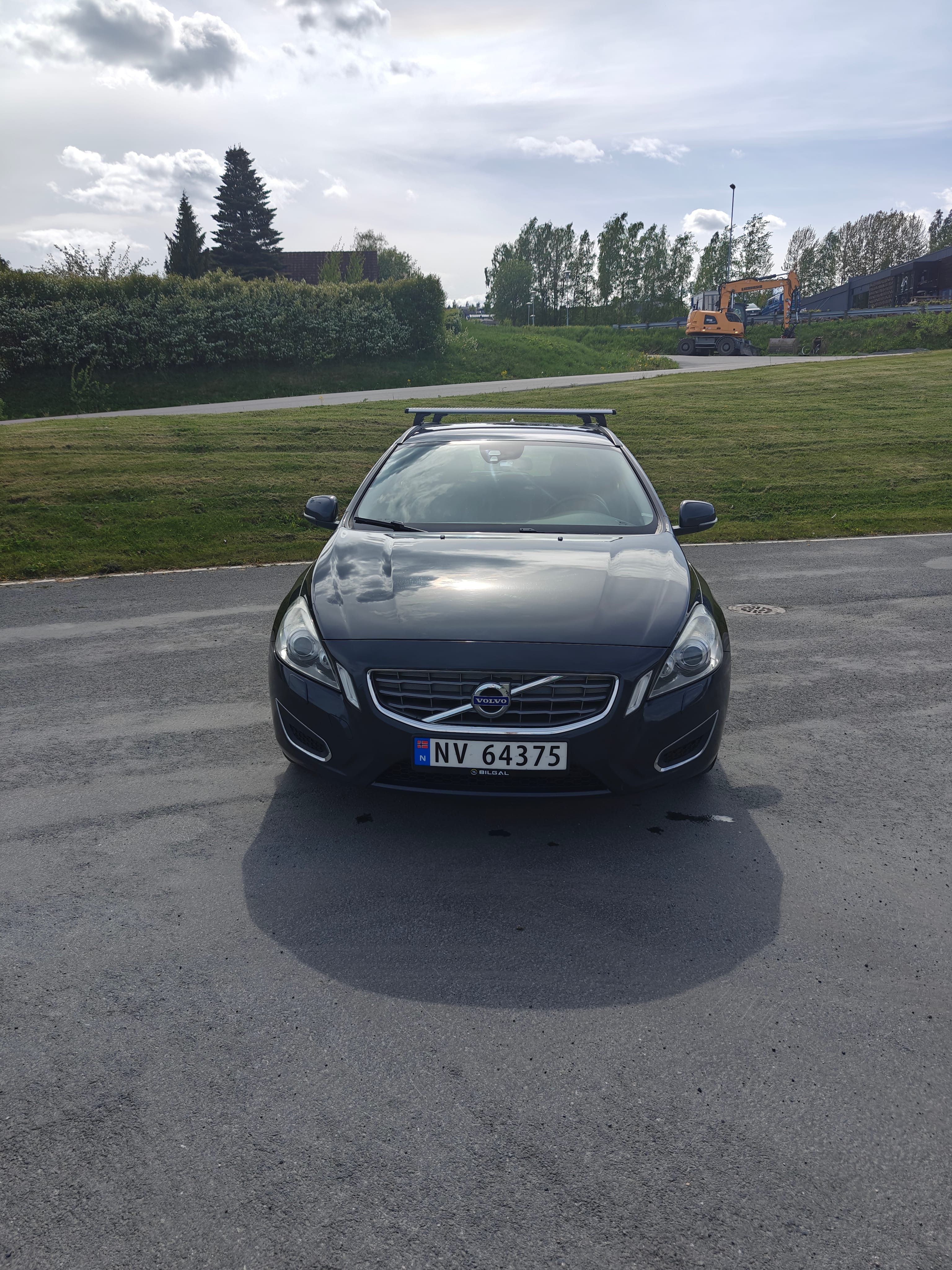 Volvo V60 med Skiboks