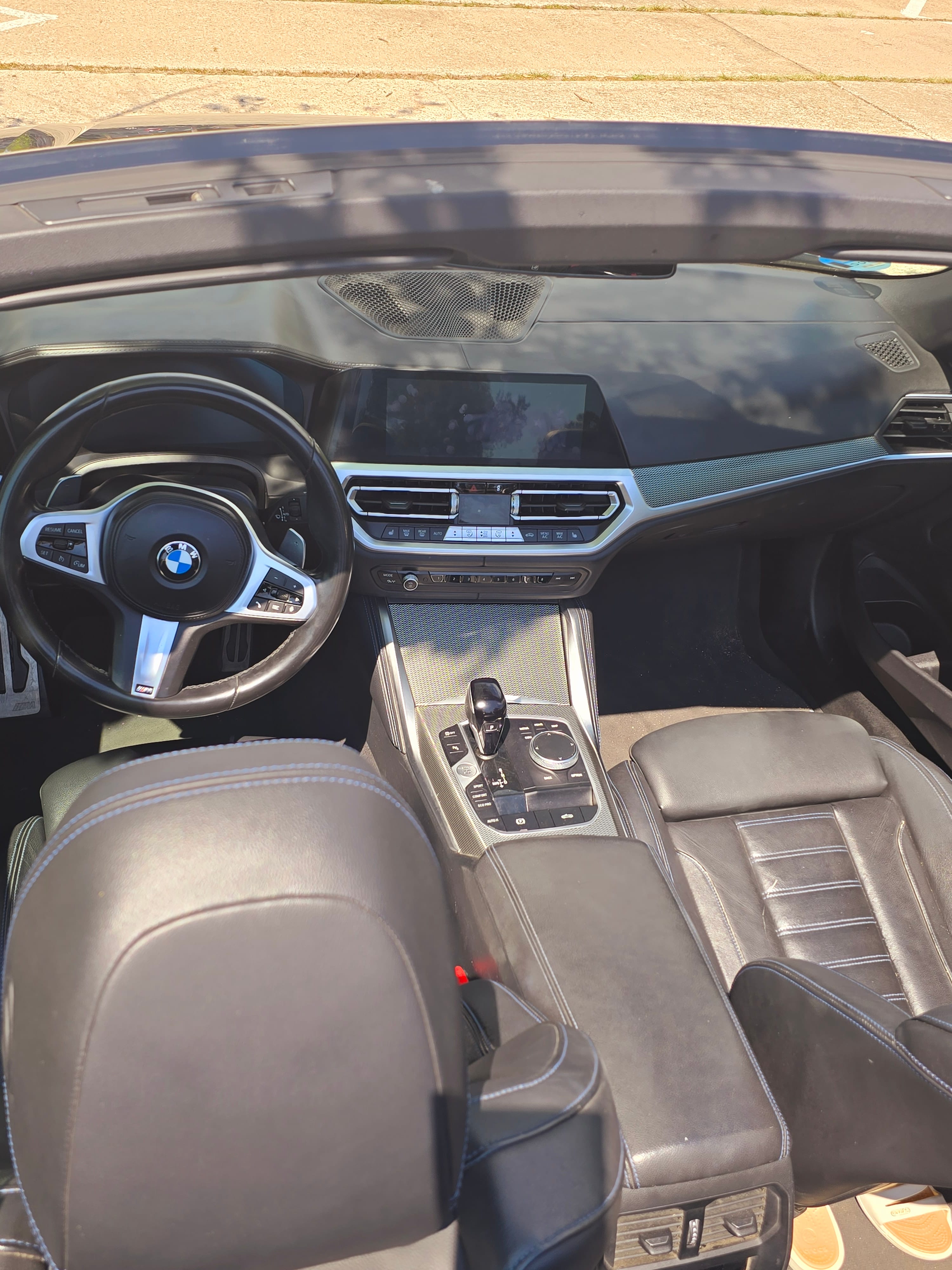 BMW Serie 4 Cabrio 420d ECO sticker mit Navigationsgerät