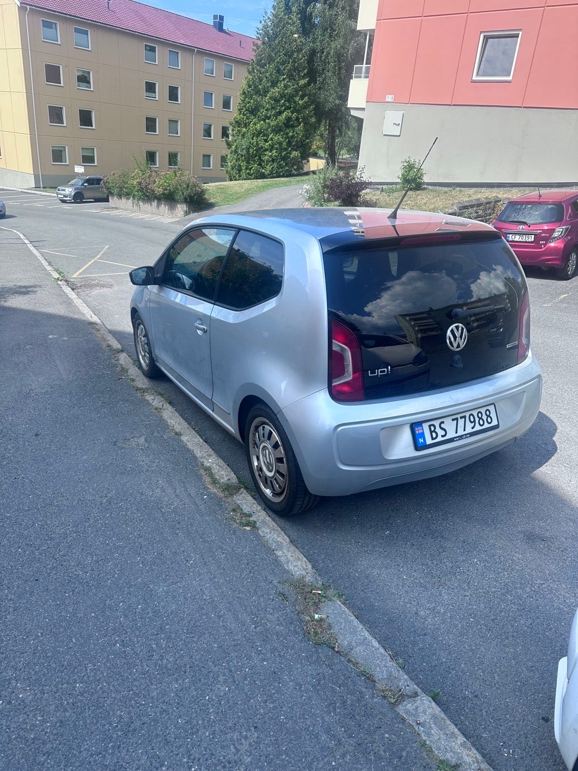 Volkswagen Up! mit Navigationsgerät